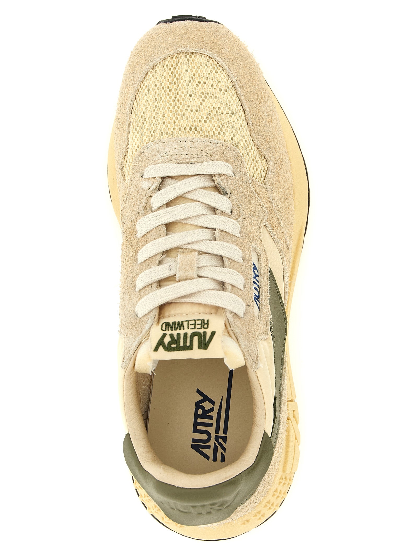 Autry Zweifarbige Nylon-Sneaker im Athletic-Stil