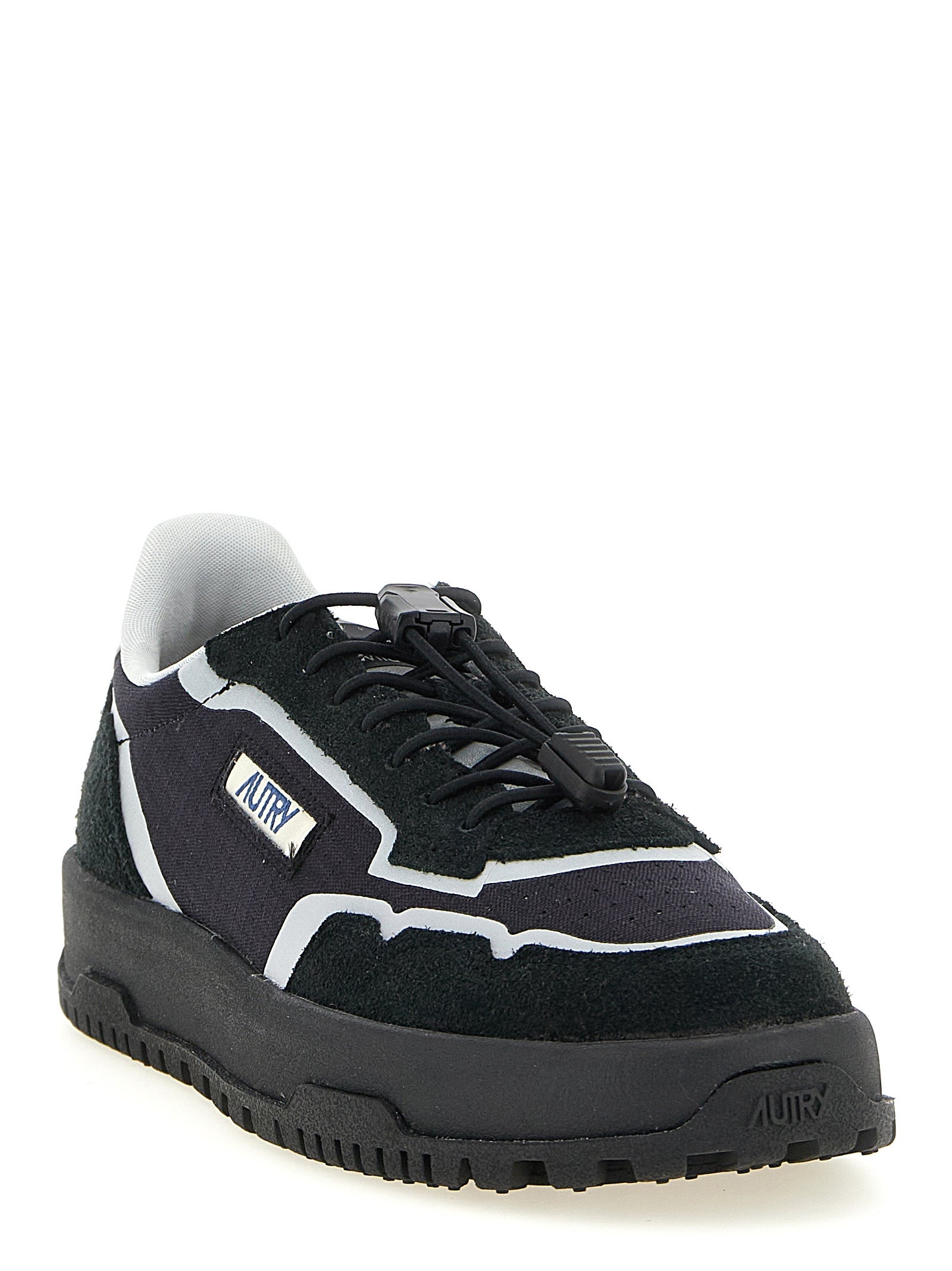 Autry Schwarze Sneaker aus Nylon im Athletic-Stil