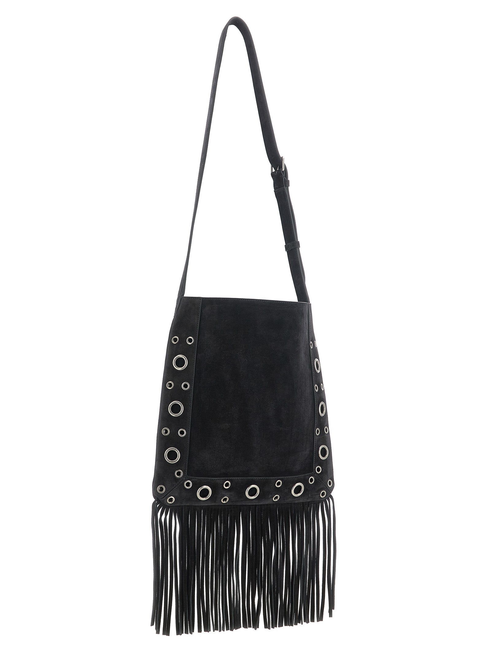 Valentino Garavani Schwarze Kalbsleder-Schultertasche
