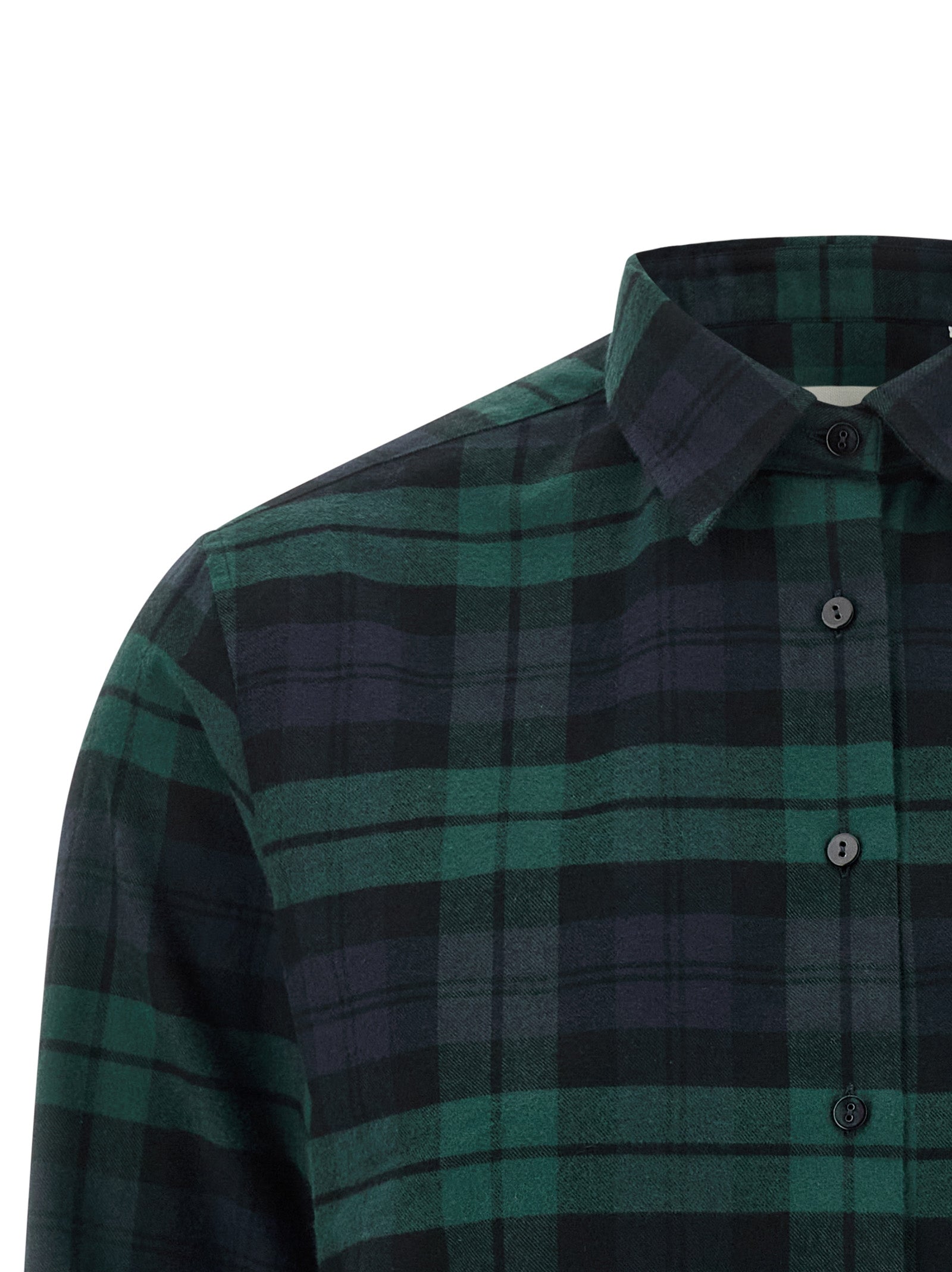 XACUS Mehrfarbige Baumwollbluse
