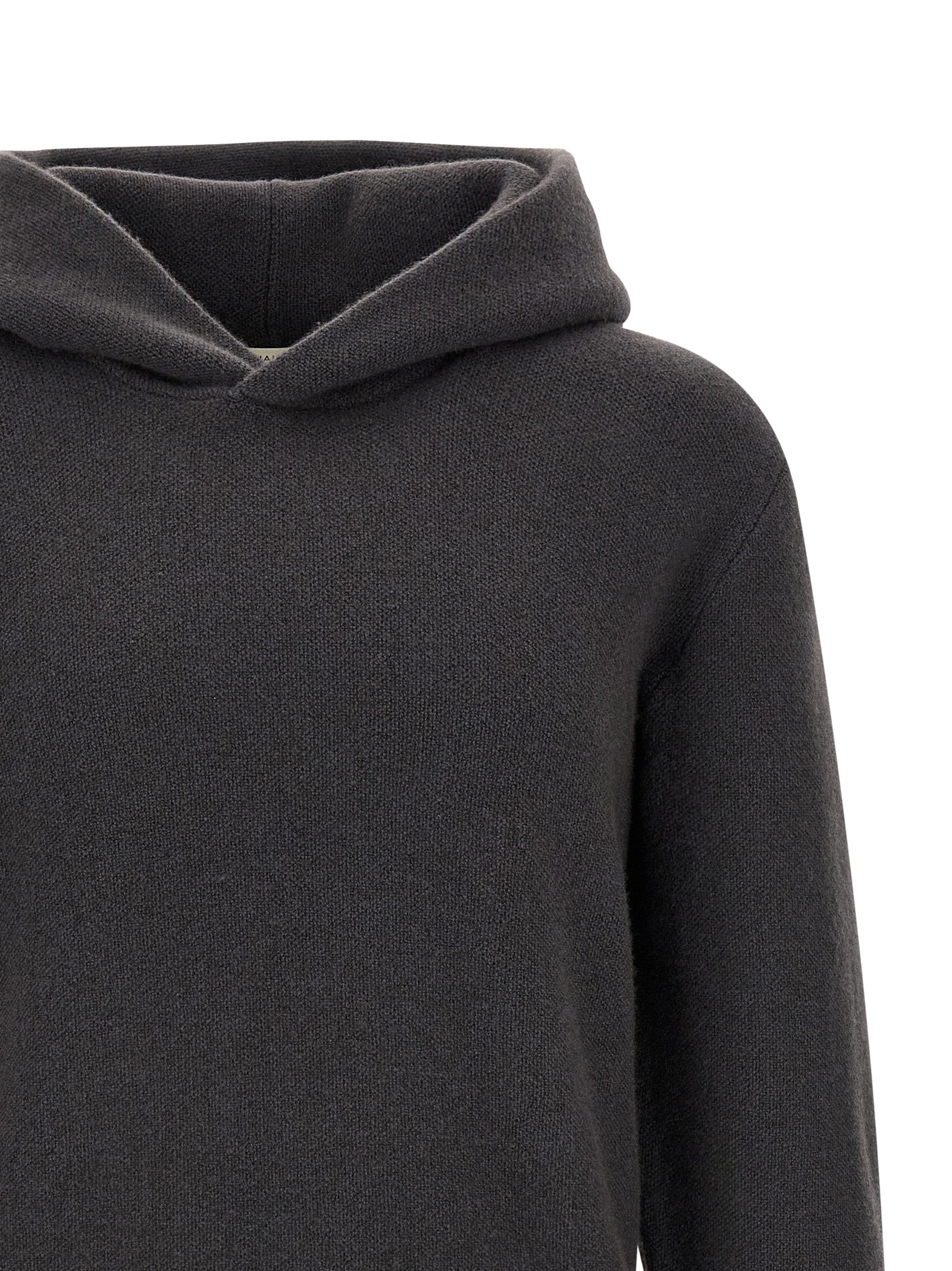 Lemaire Grauer Kaschmir-Strickjacke