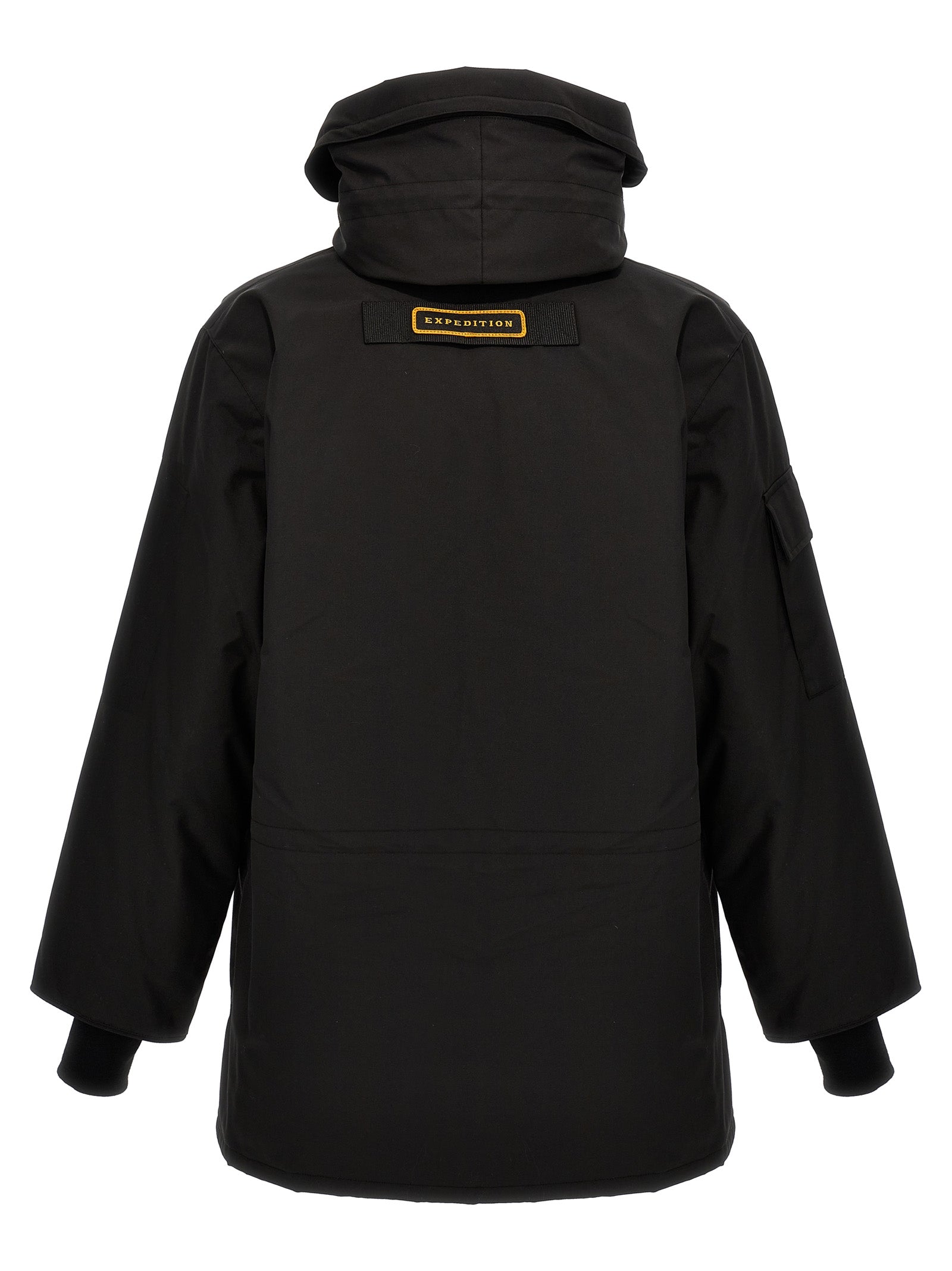 Canada Goose Schwarzer Parka aus Polyester