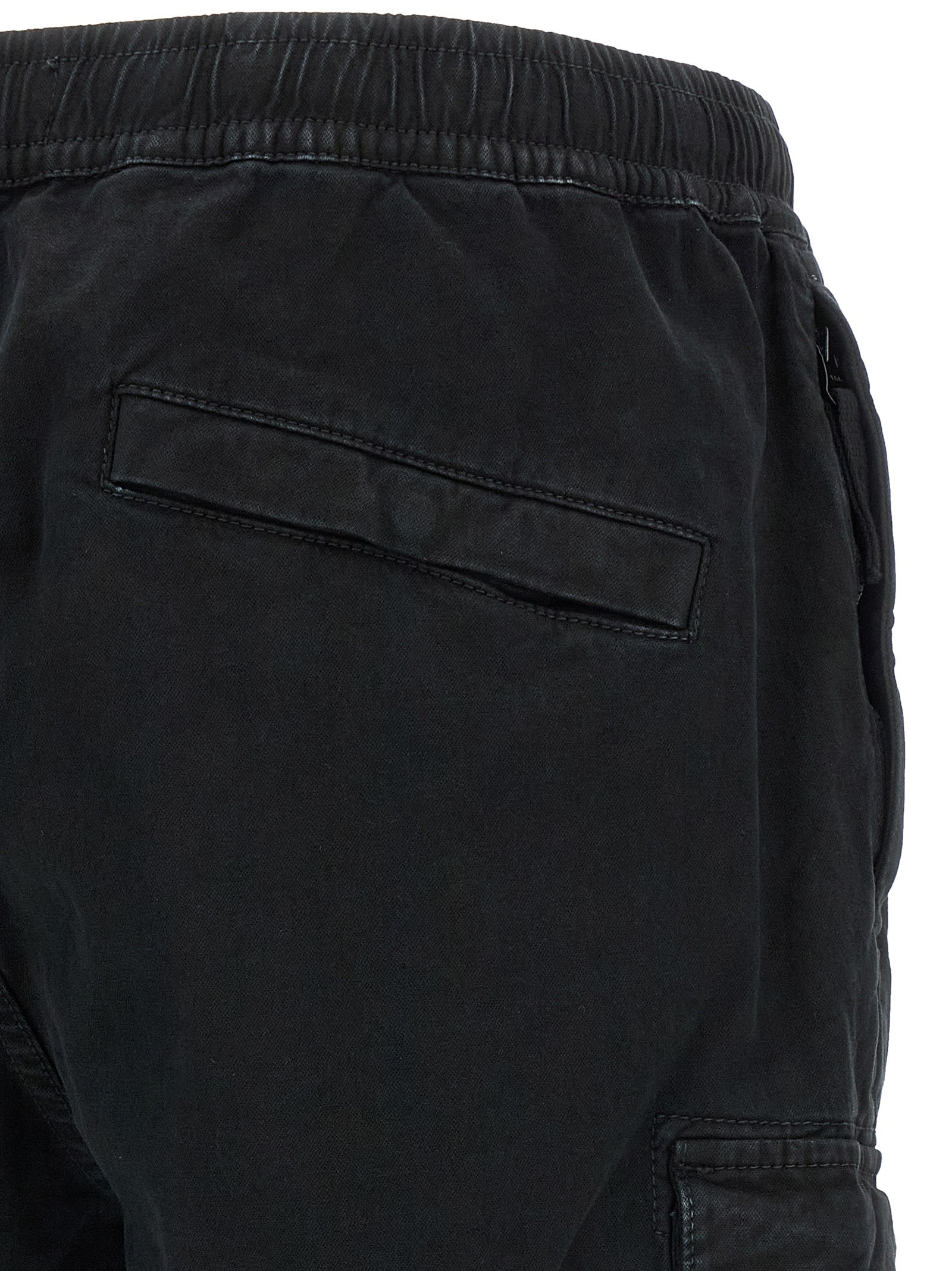 Stone Island Schwarze Cargo-Hose aus Baumwolle
