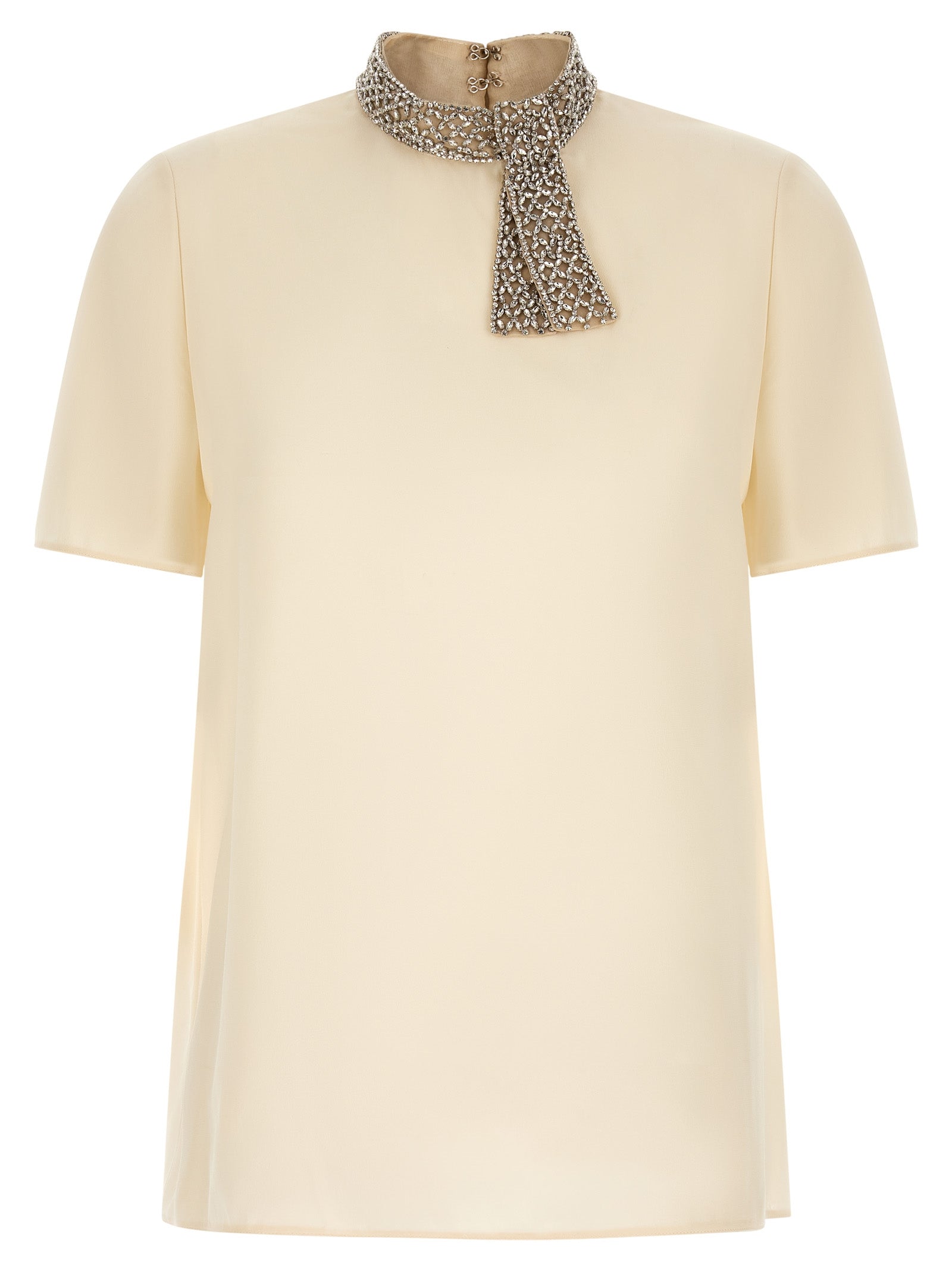 Valentino Garavani Weiße Seiden-Tanktops