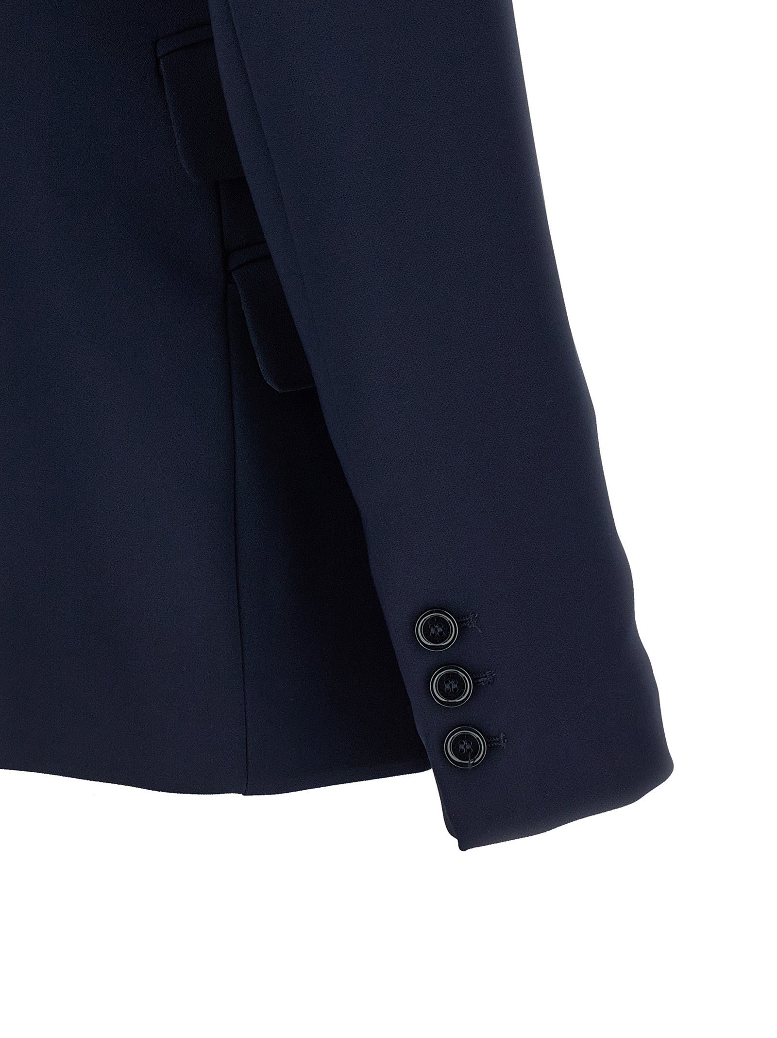 Elisabetta Franchi Blauer Blazer aus Polyester