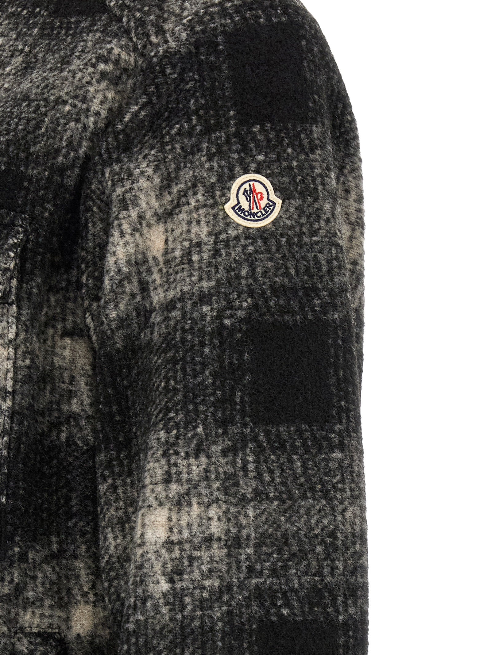 Moncler Graue Polyester-Bluse