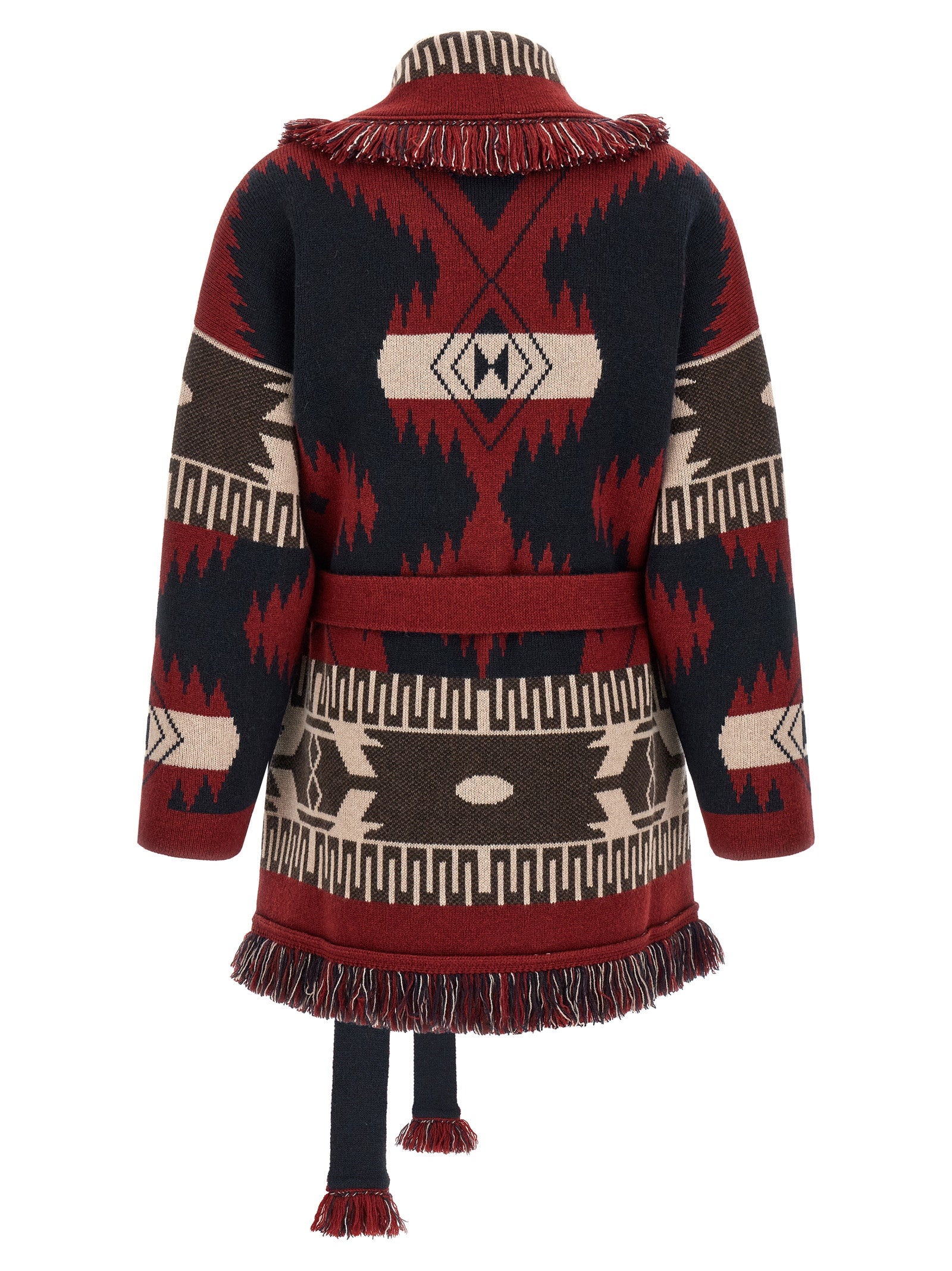 Alanui Mehrfarbige Kaschmir-Strickjacke