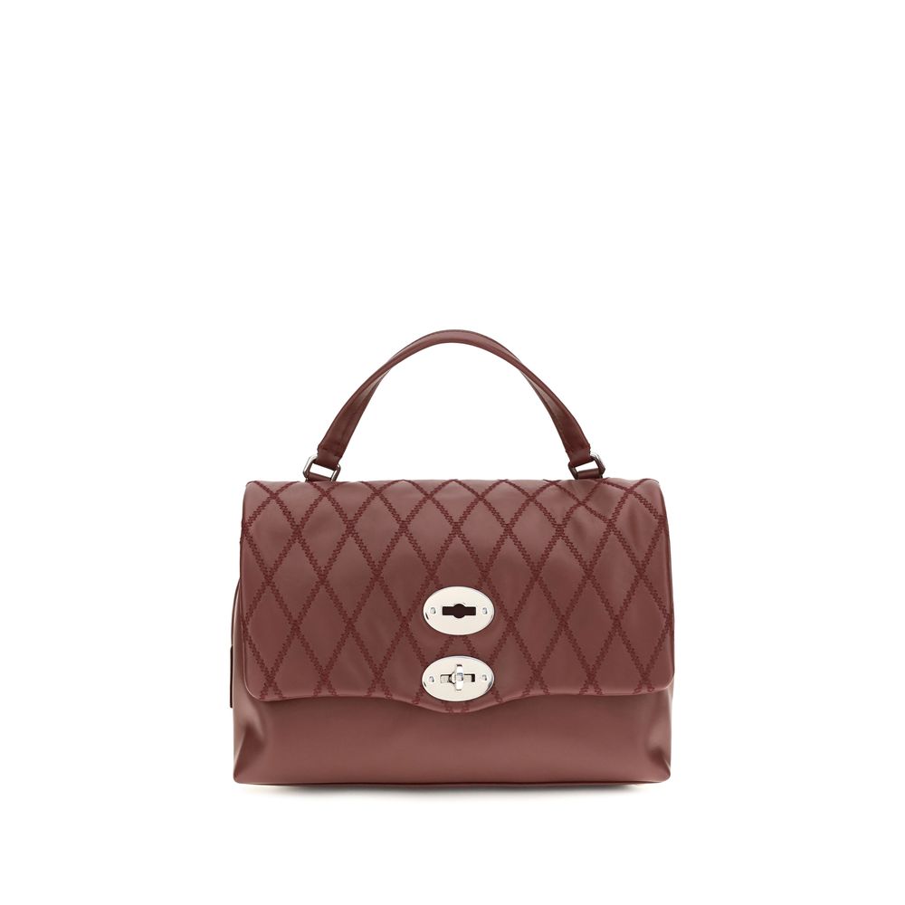 Zanellato Multicolor Calf Leather Bos Taurus Schultertasche