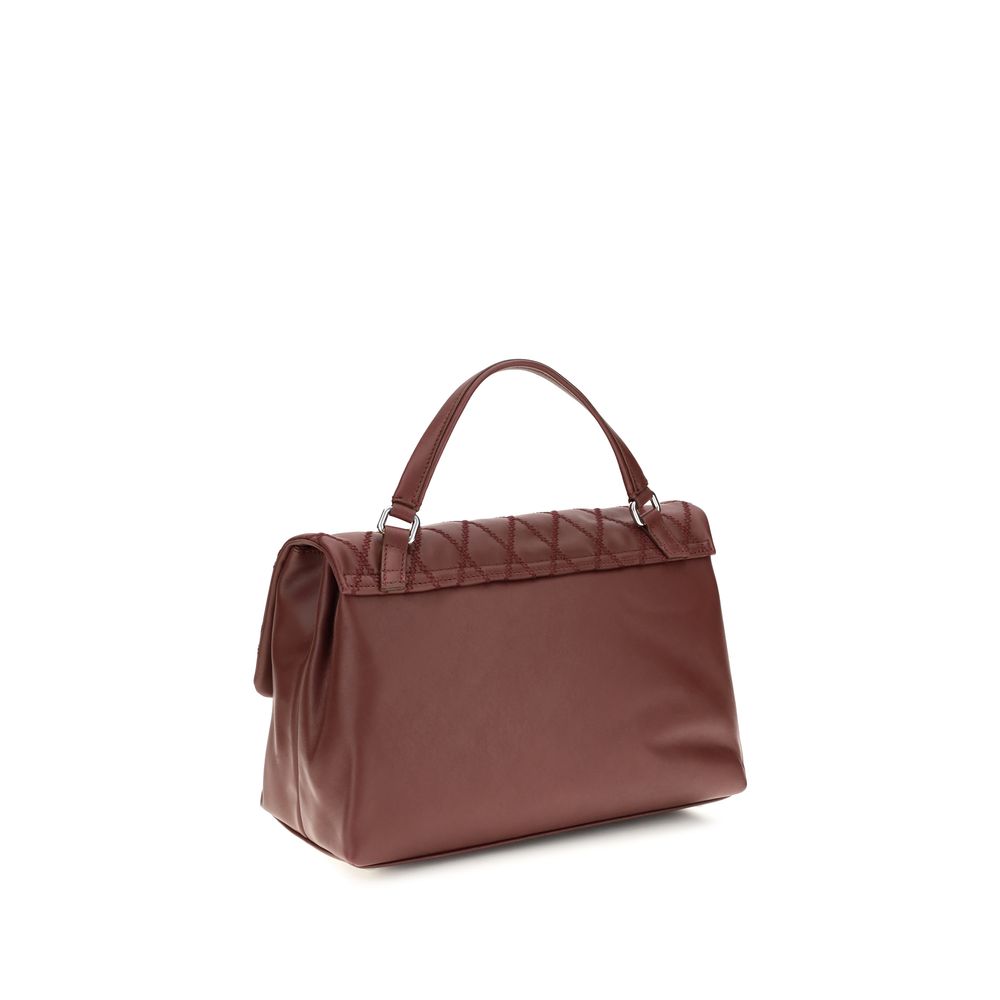 Zanellato Multicolor Calf Leather Bos Taurus Schultertasche