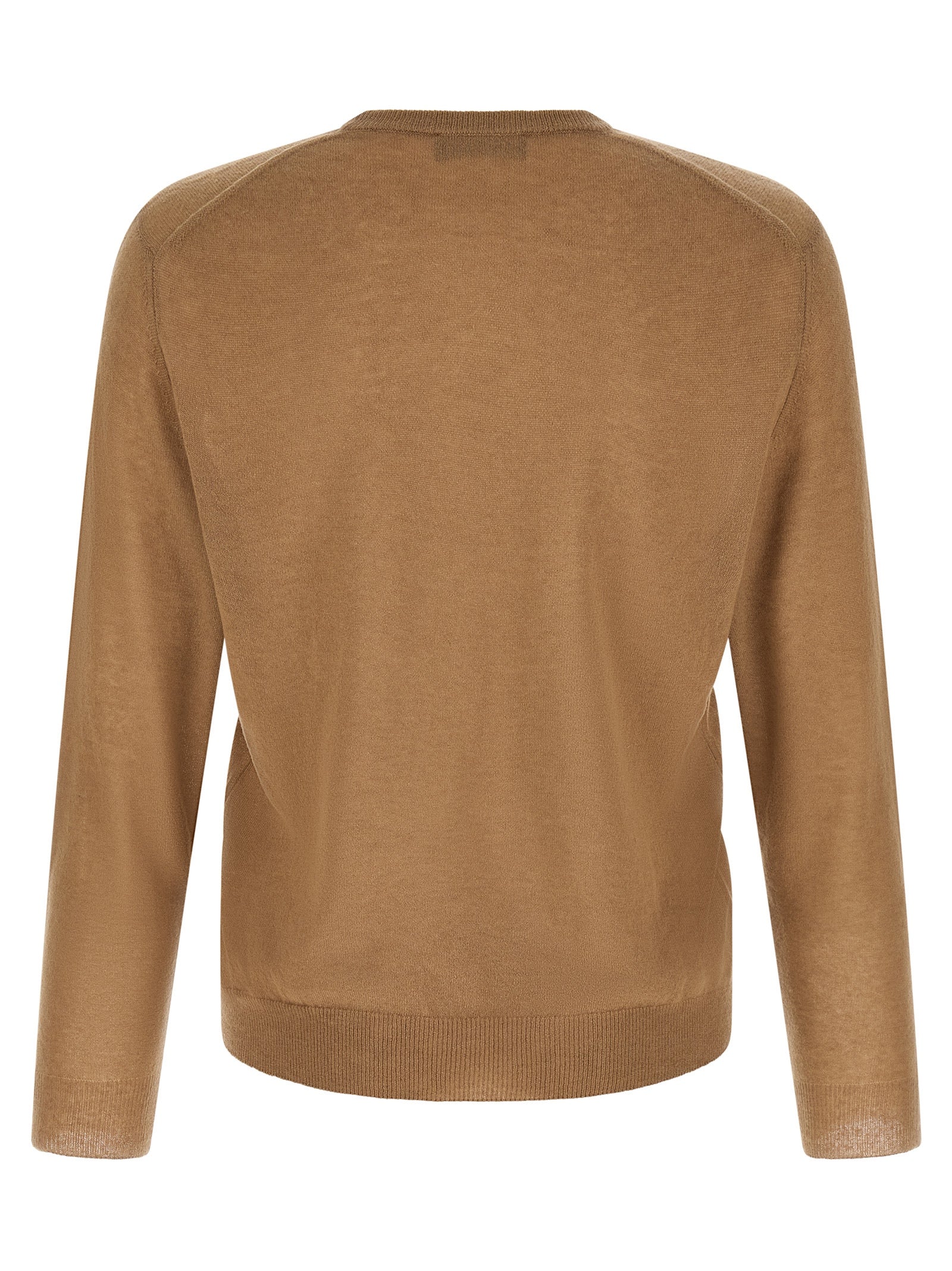 ZANONE Brauner Kaschmir-Strickjacke