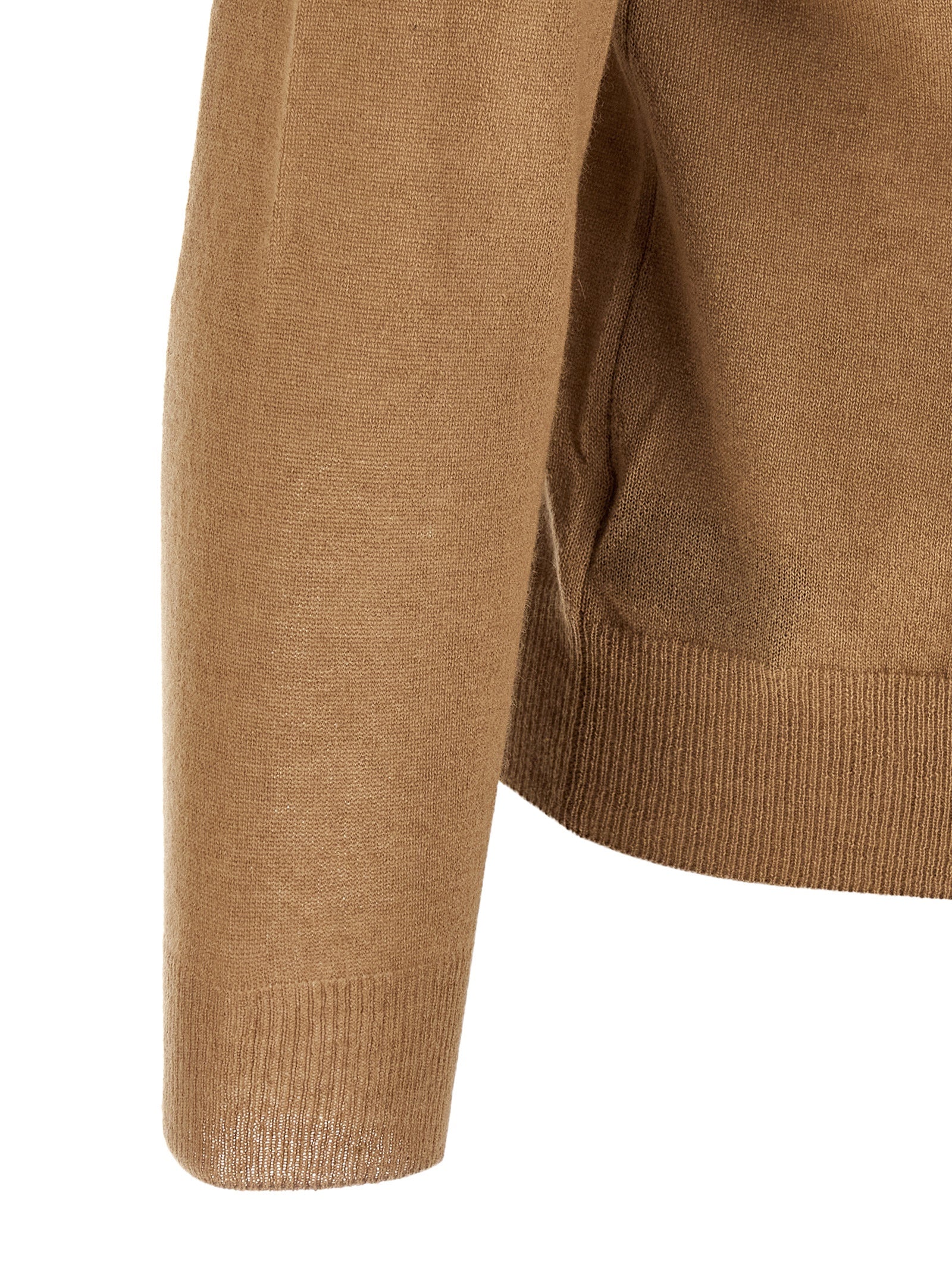 ZANONE Brauner Kaschmir-Strickjacke
