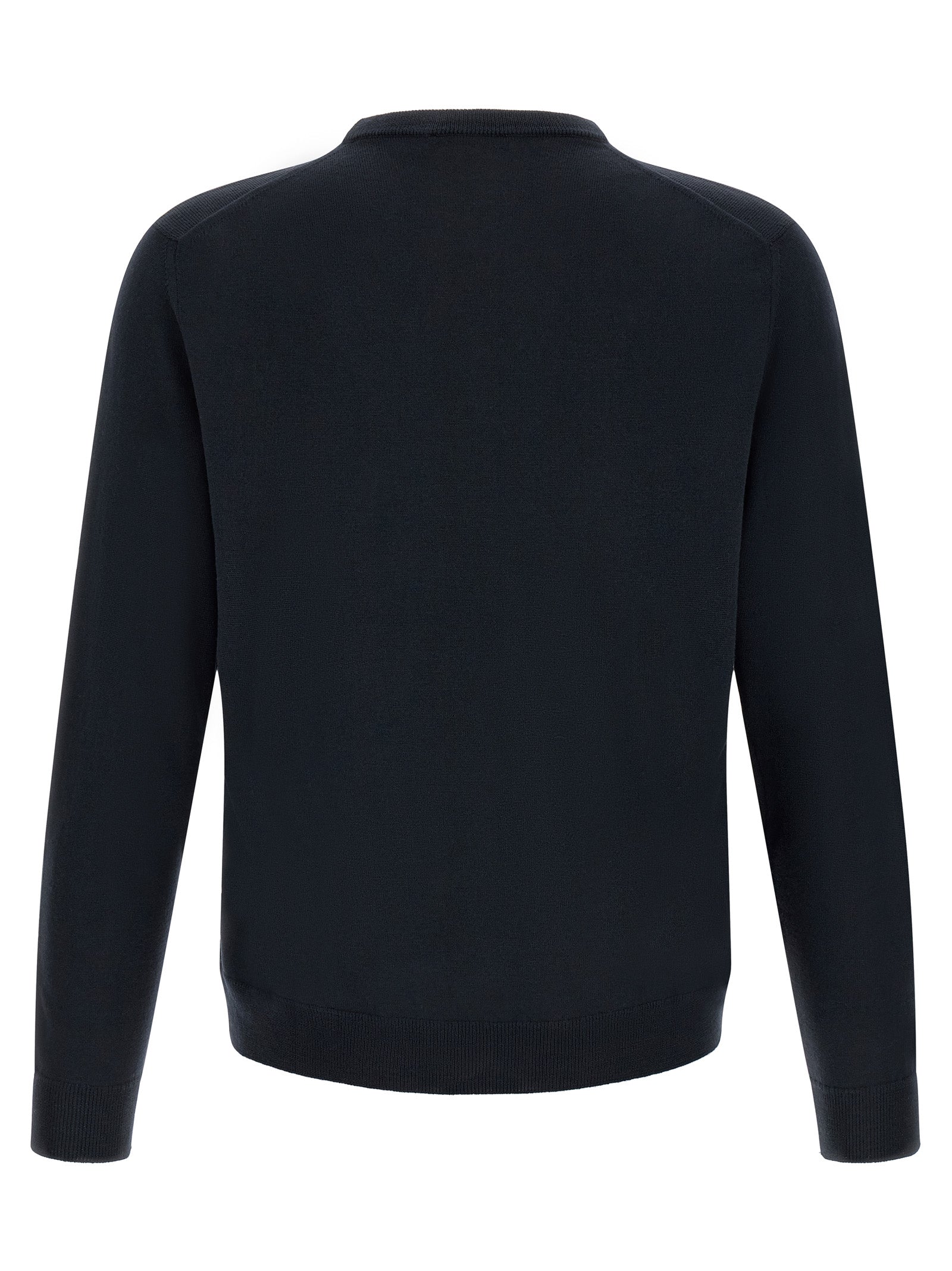 ZANONE Blauer Cardigan aus Schurwolle