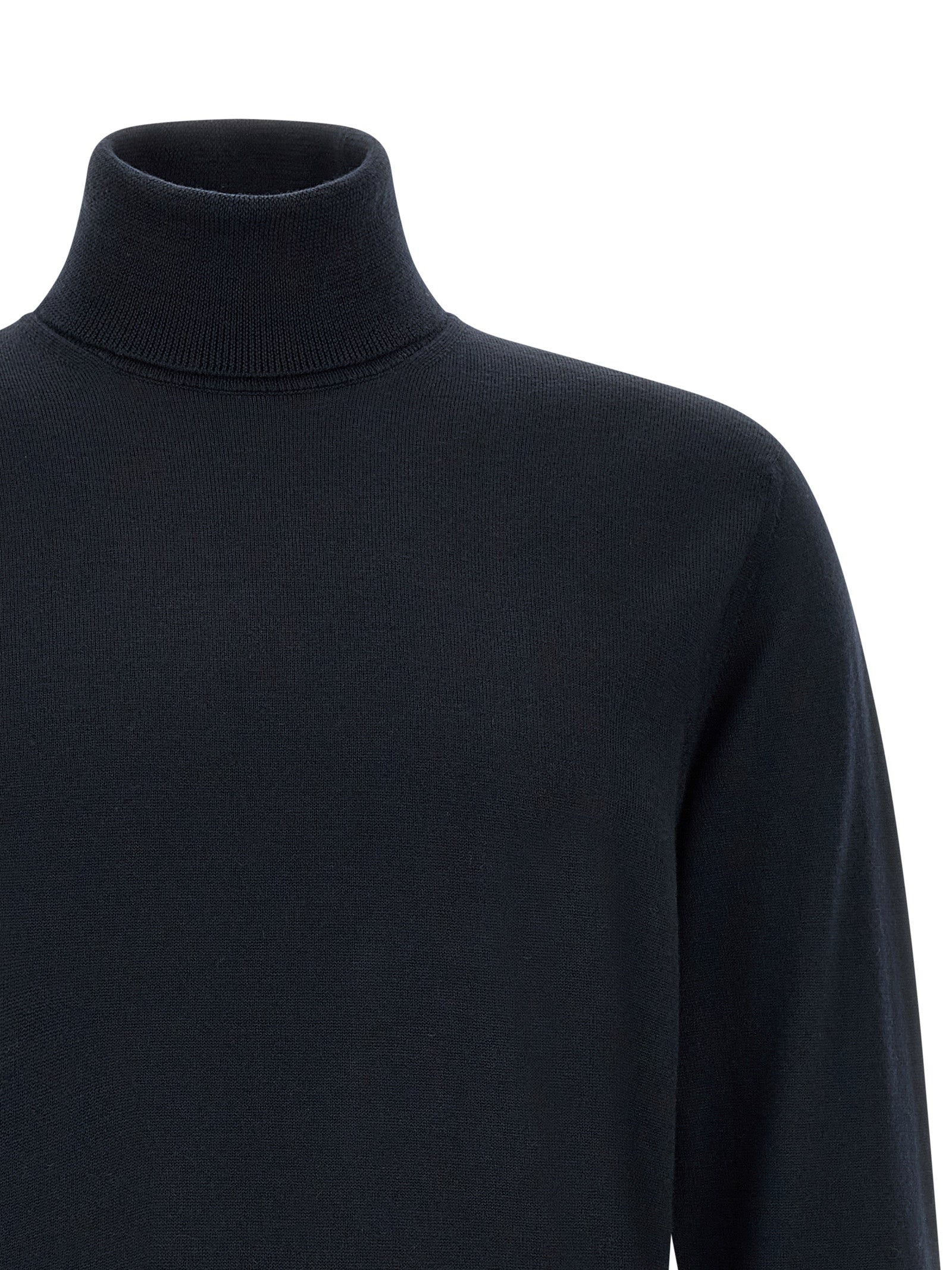 ZANONE Blauer Cardigan aus Schurwolle