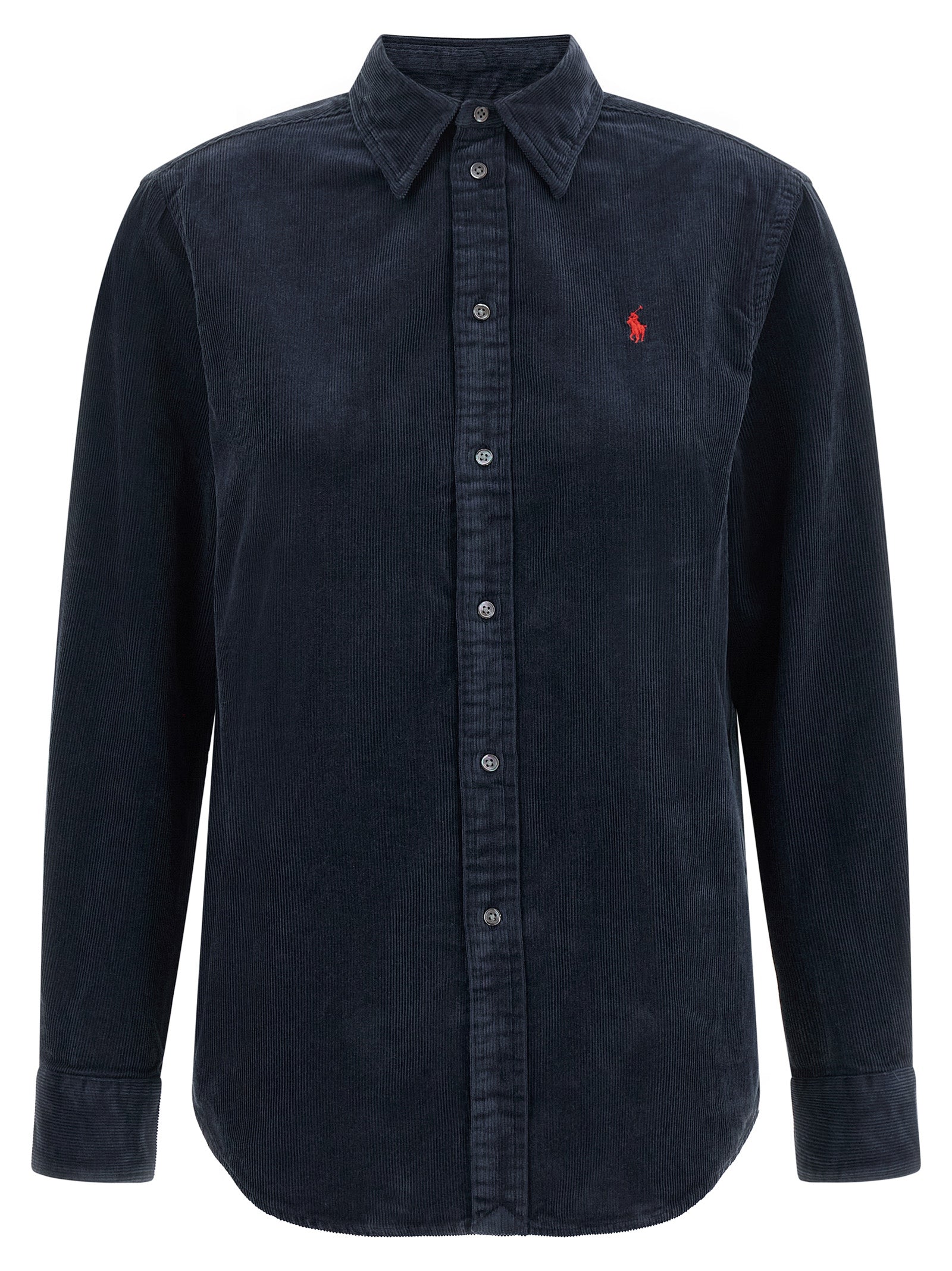 Polo Ralph Lauren Blaue Baumwollbluse
