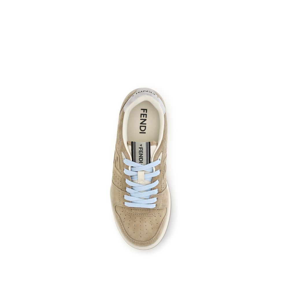 Fendi Beige Gummisneaker