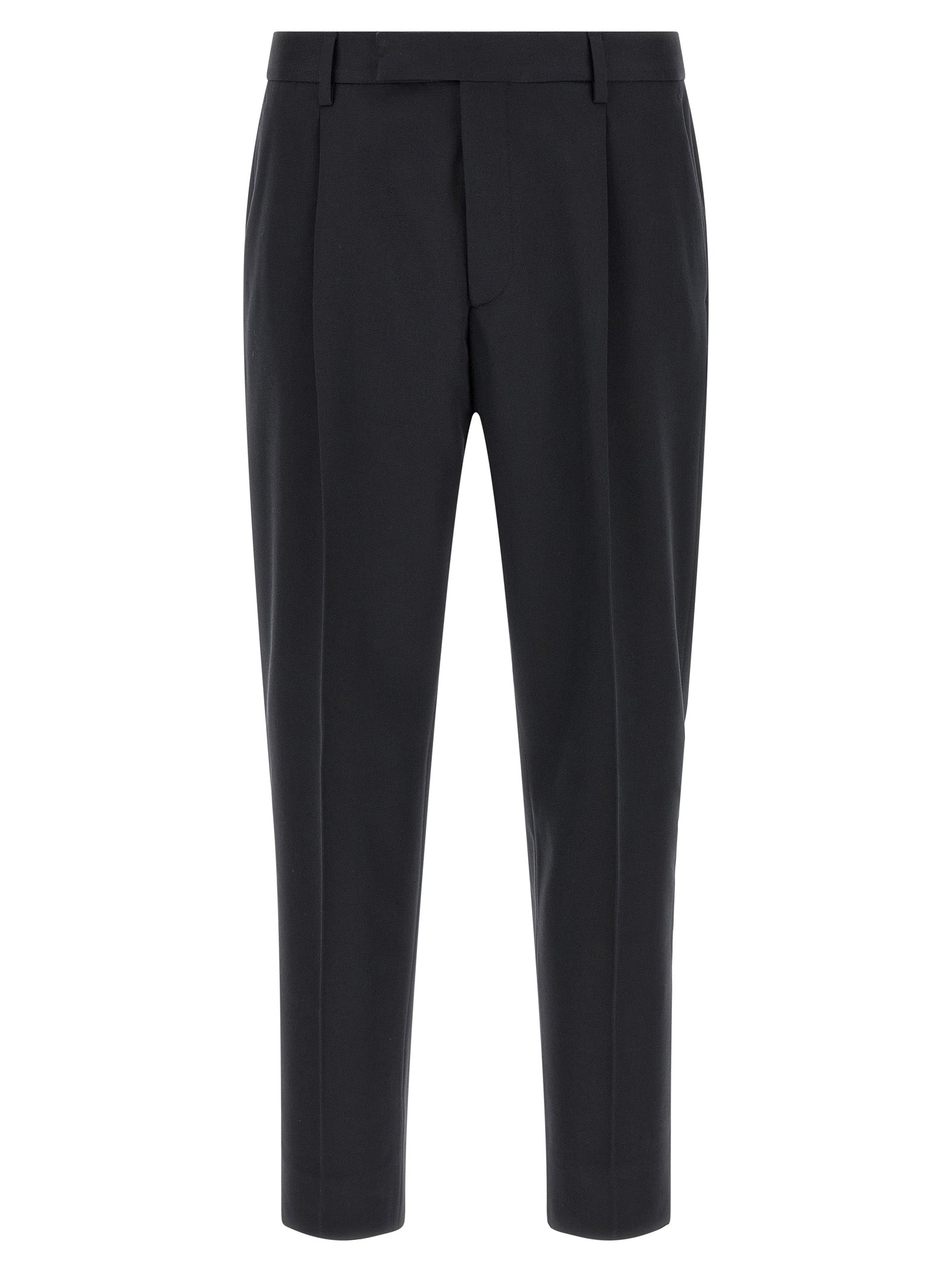 ZEGNA Blaue Baumwoll-Anzughose