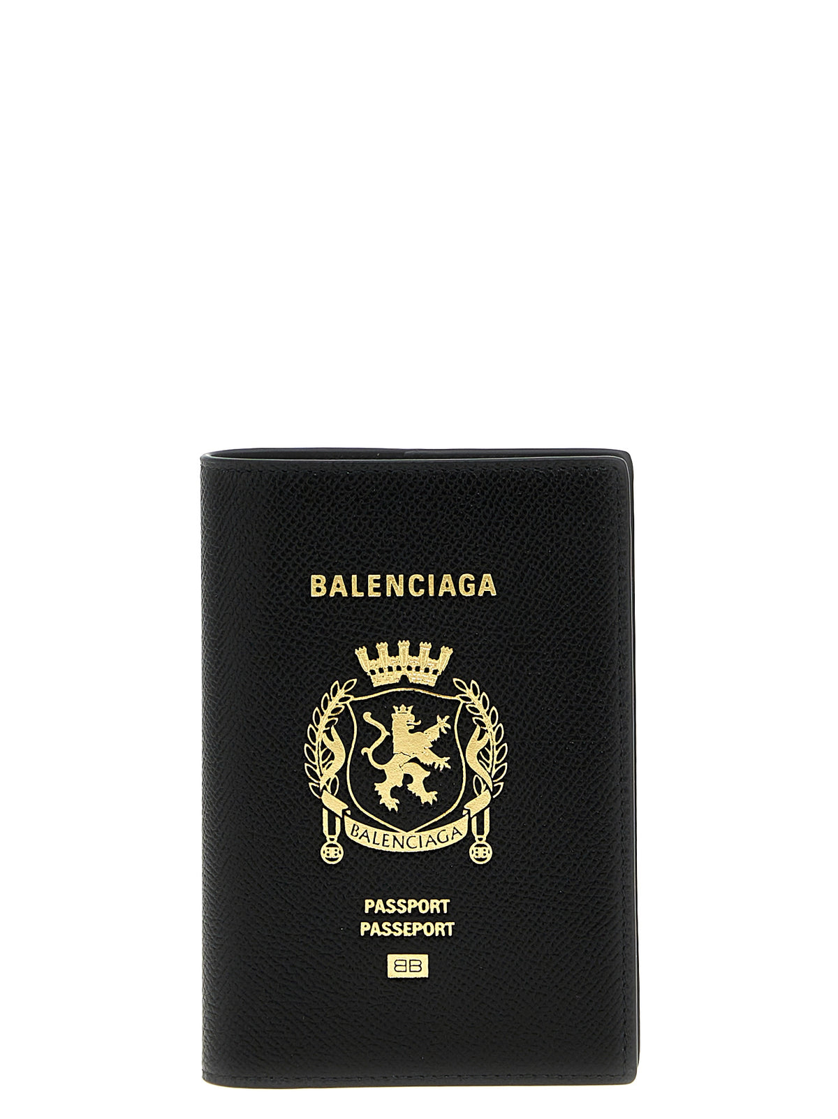 Balenciaga Schwarzer Kalbsleder-Kartenetui