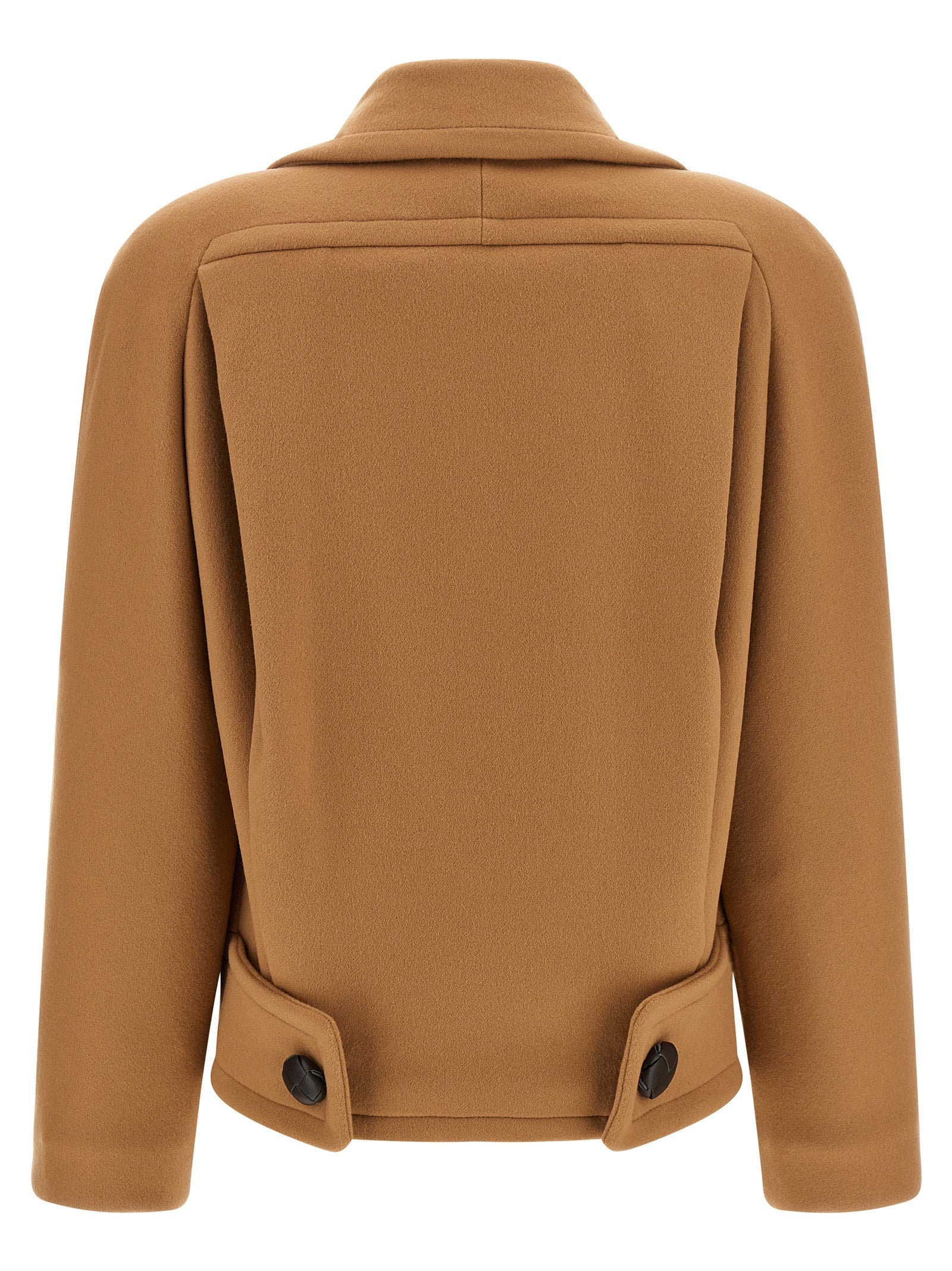 Stella McCartney Beiger Wollmantel