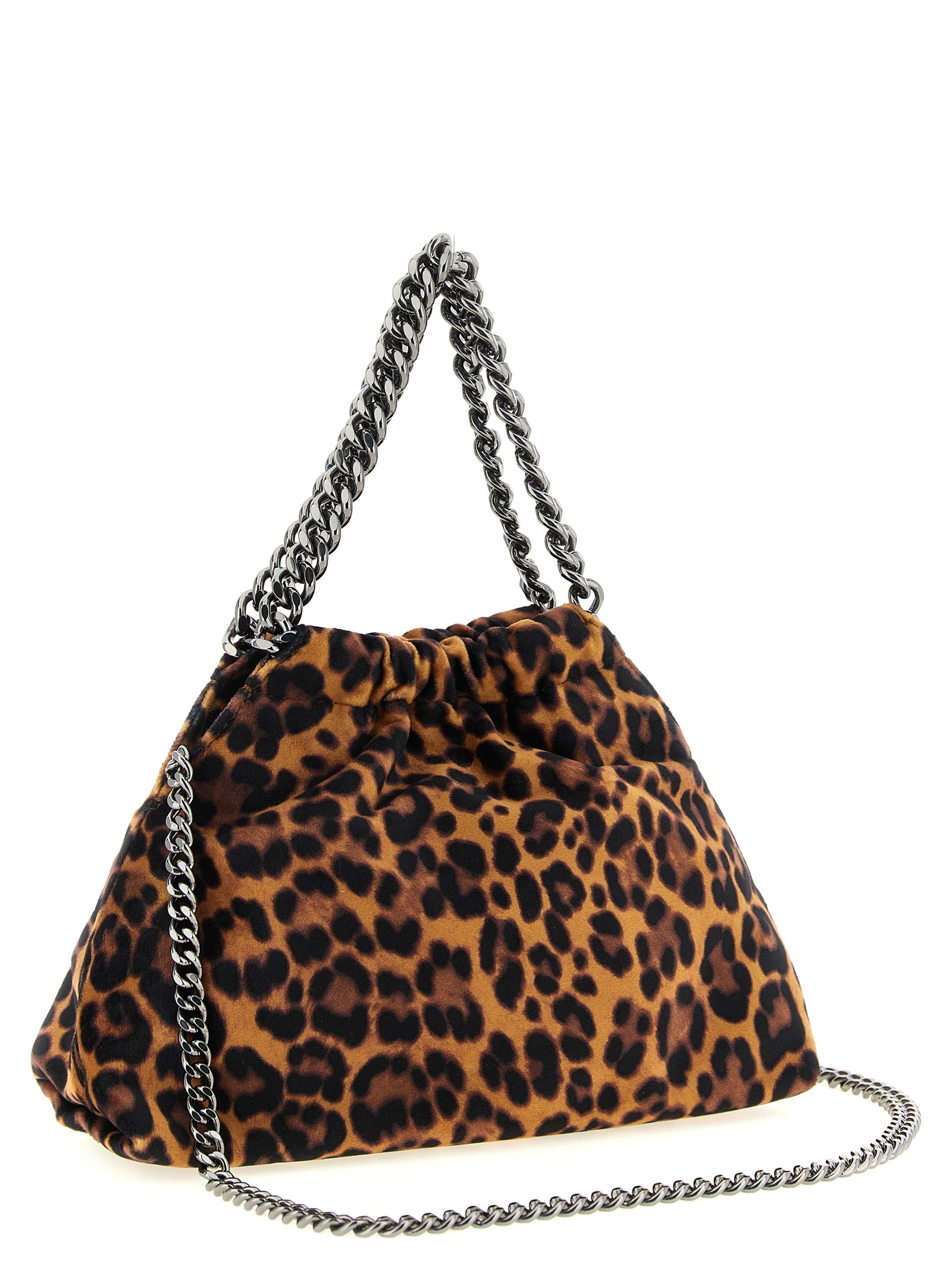 Stella McCartney Braune Handtasche aus Polyester