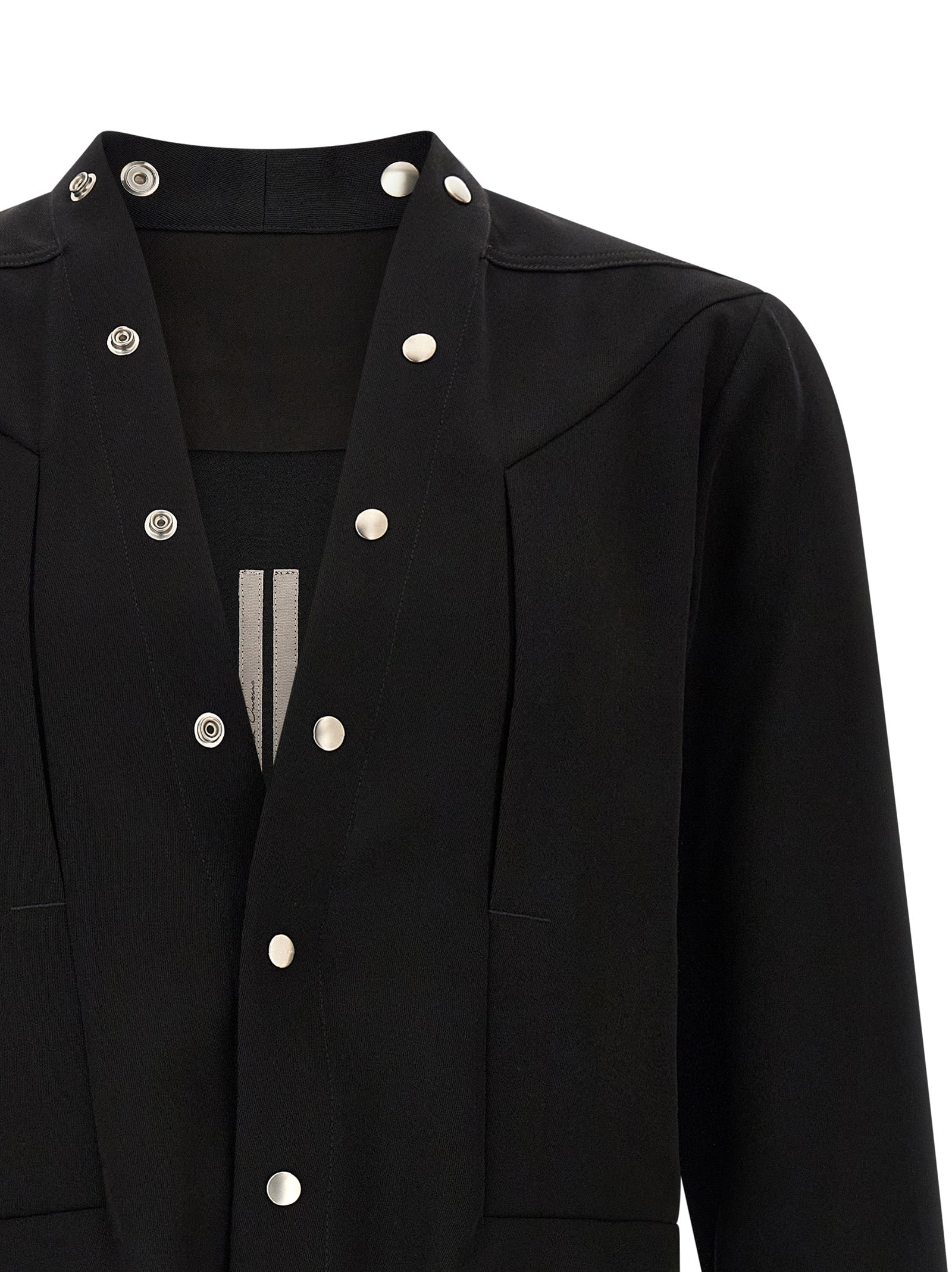 Rick Owens Schwarze Baumwollbluse
