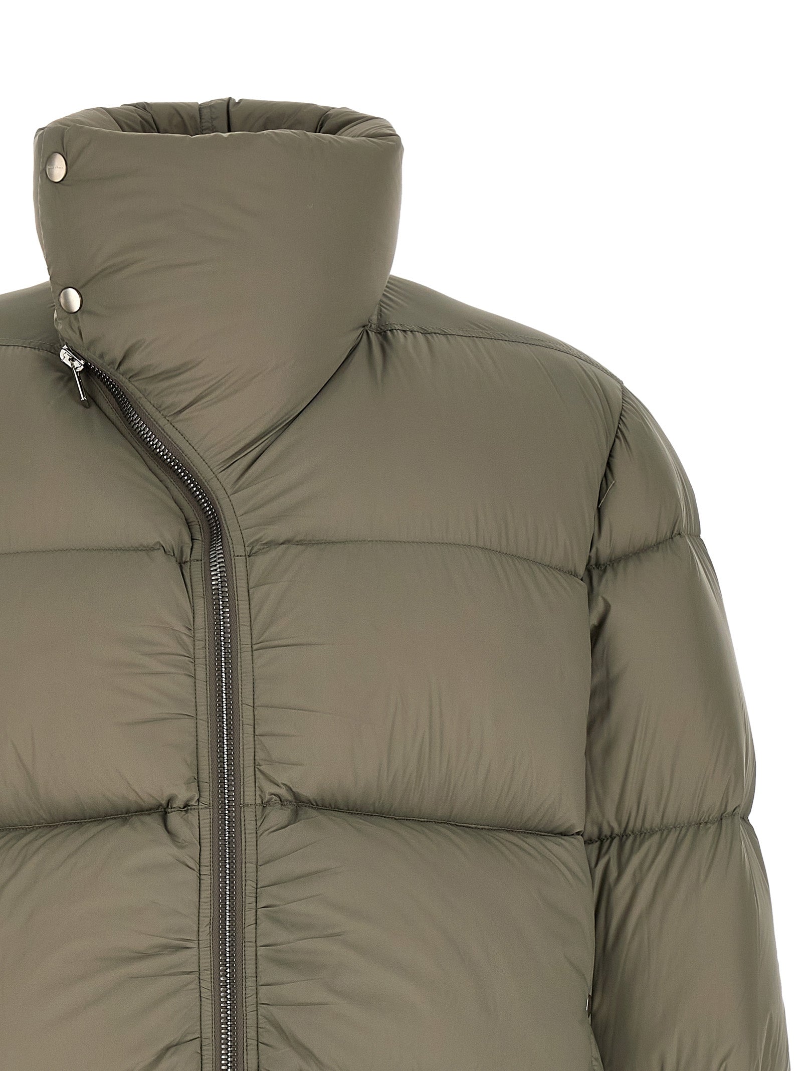 Rick Owens Zweifarbige Nylon-Steppjacke