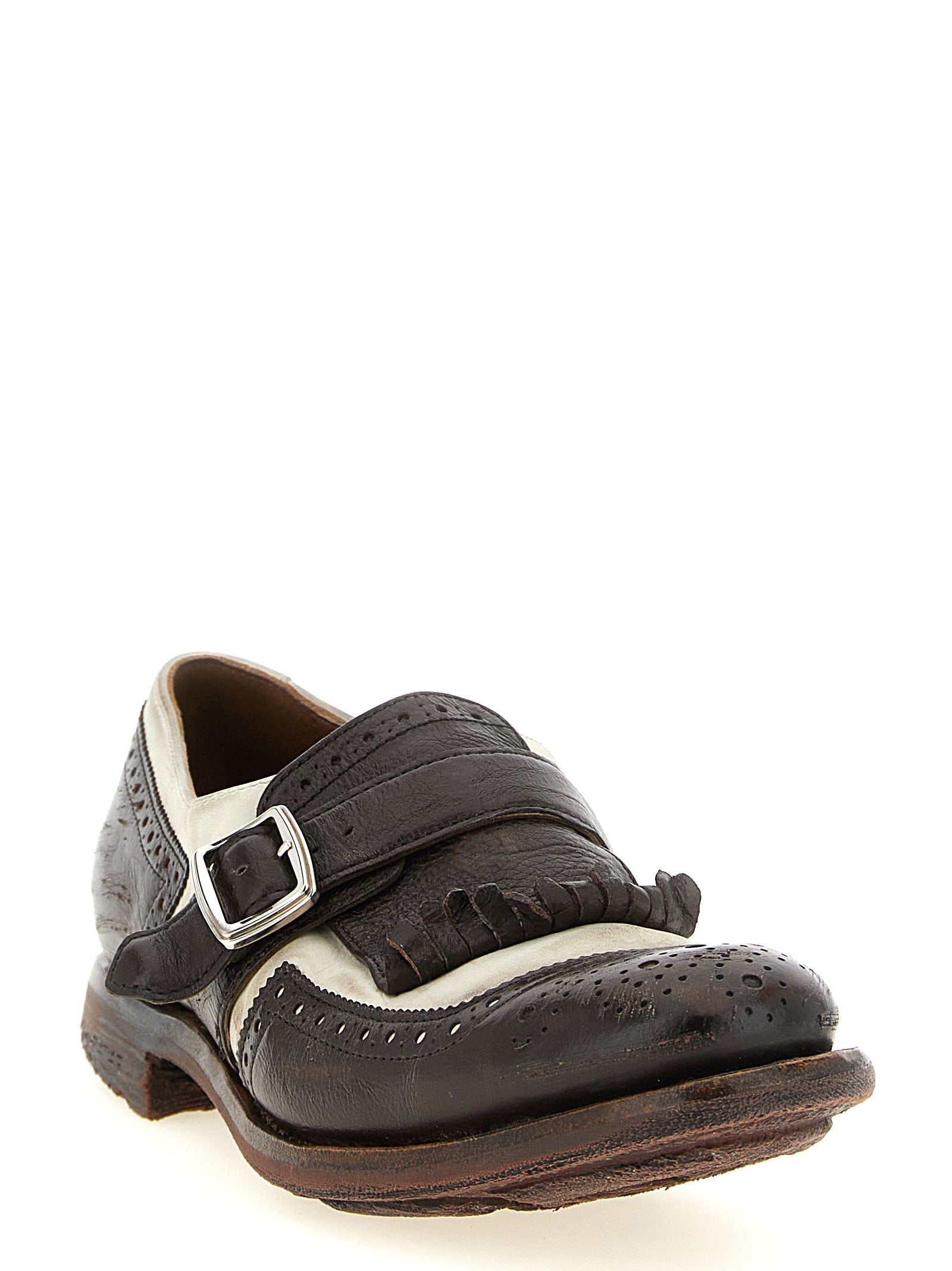 Church's Braune Kalbsleder Oxford- und Derby-Schuhe