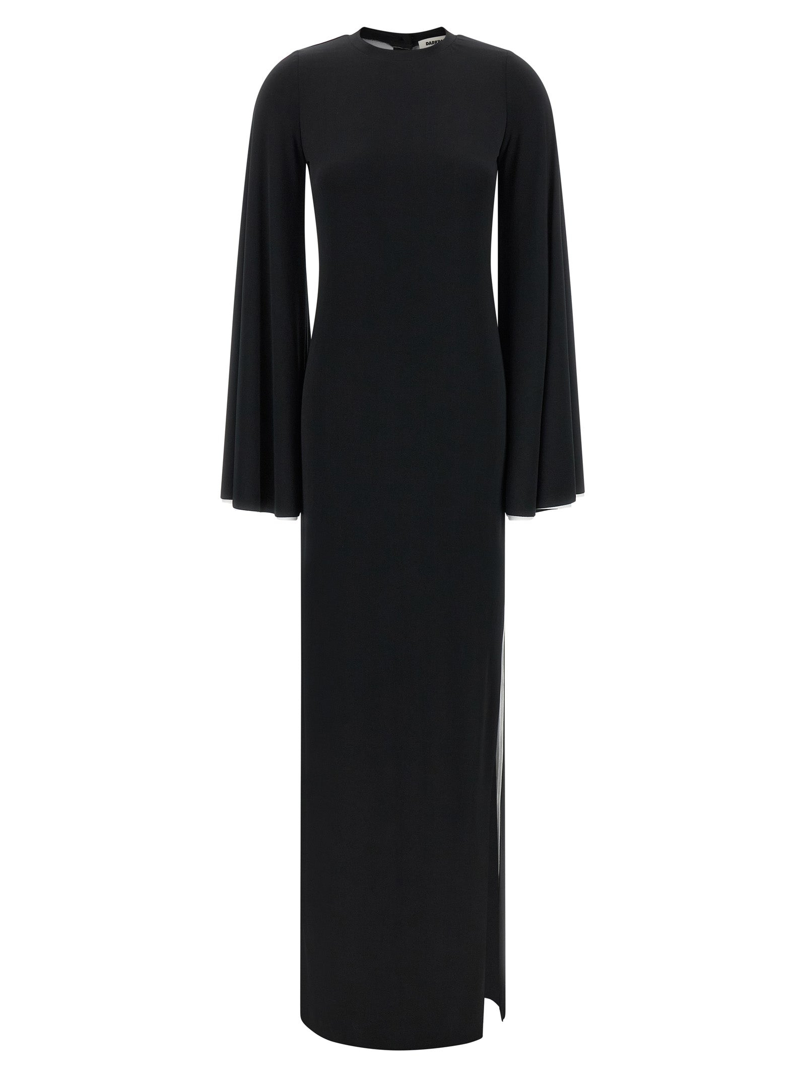 Darkpark Schwarzes Maxikleid aus Polyester
