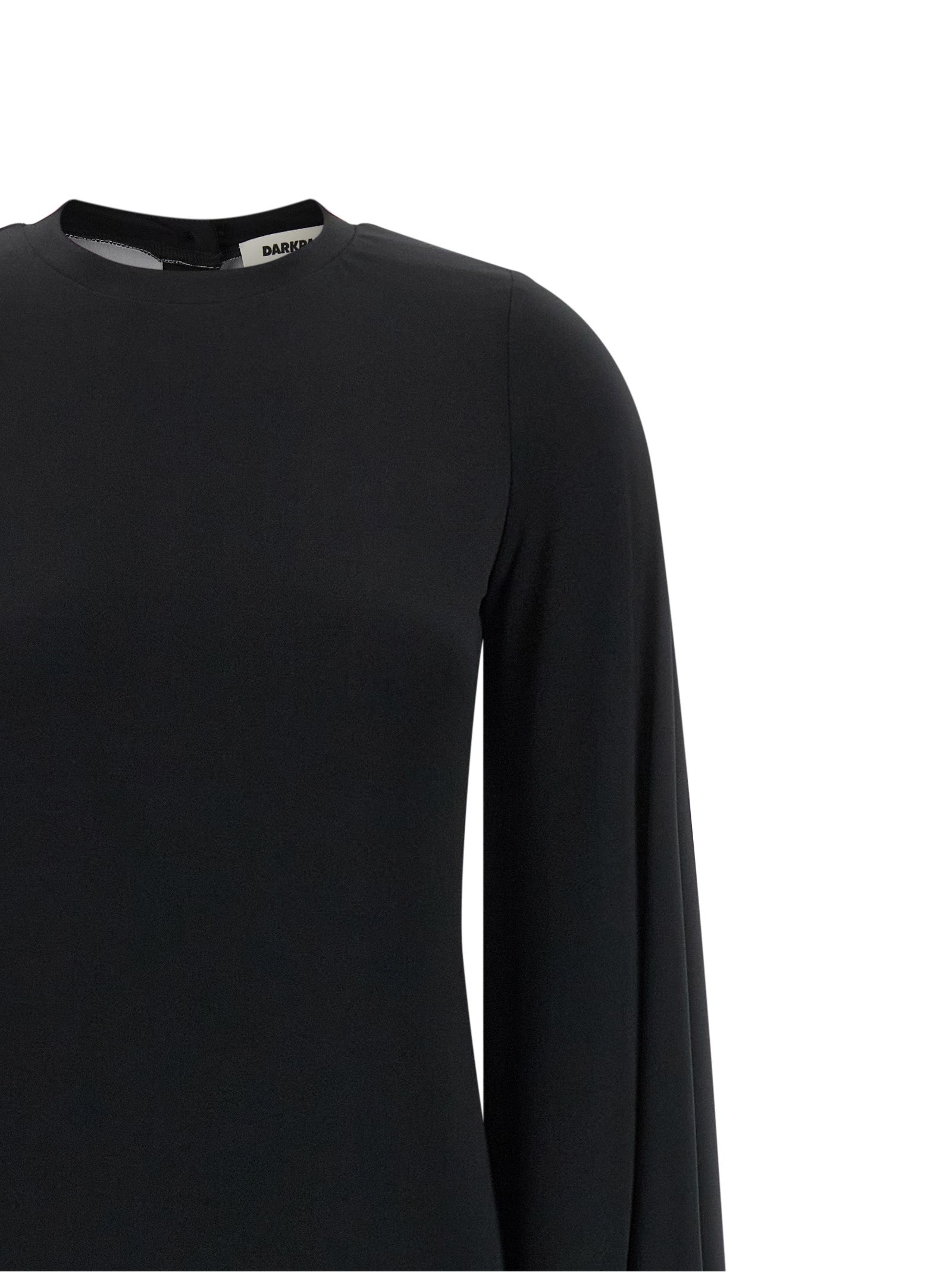 Darkpark Schwarzes Maxikleid aus Polyester