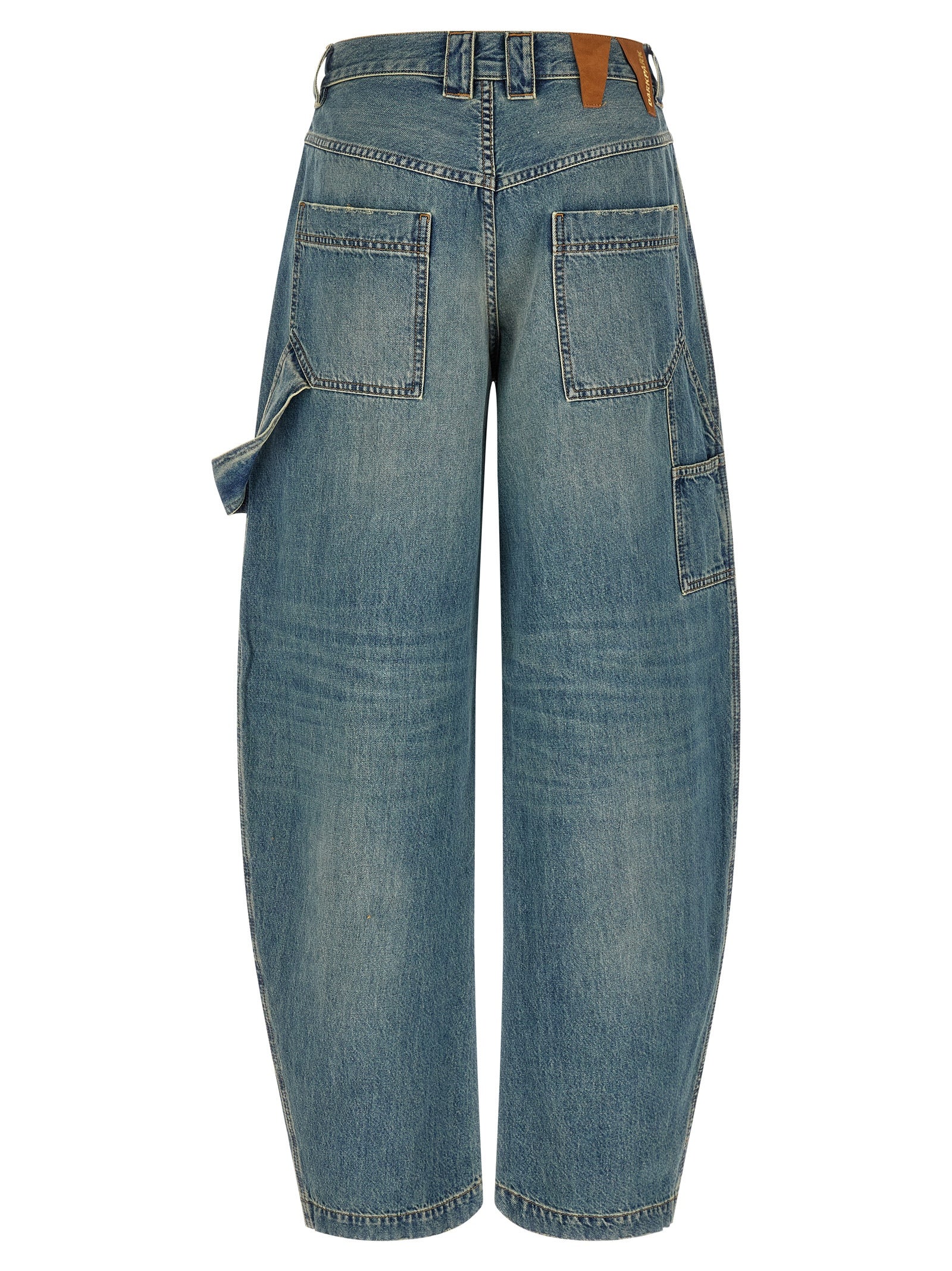 Darkpark Blaue Baumwolljeans im Relaxed Fit