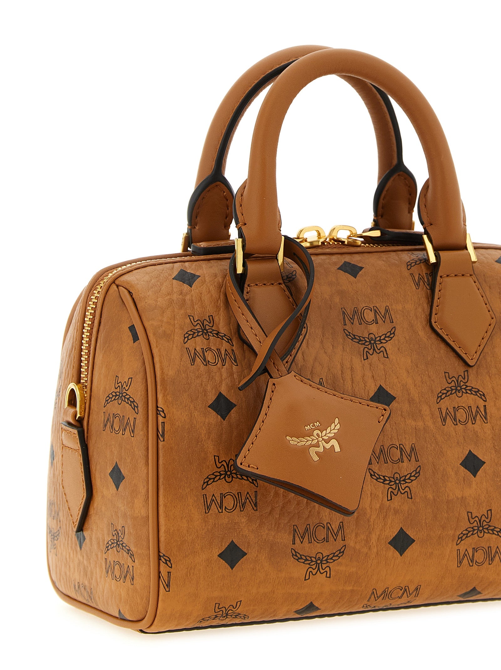 MCM Braune Handtasche aus Polyethylen