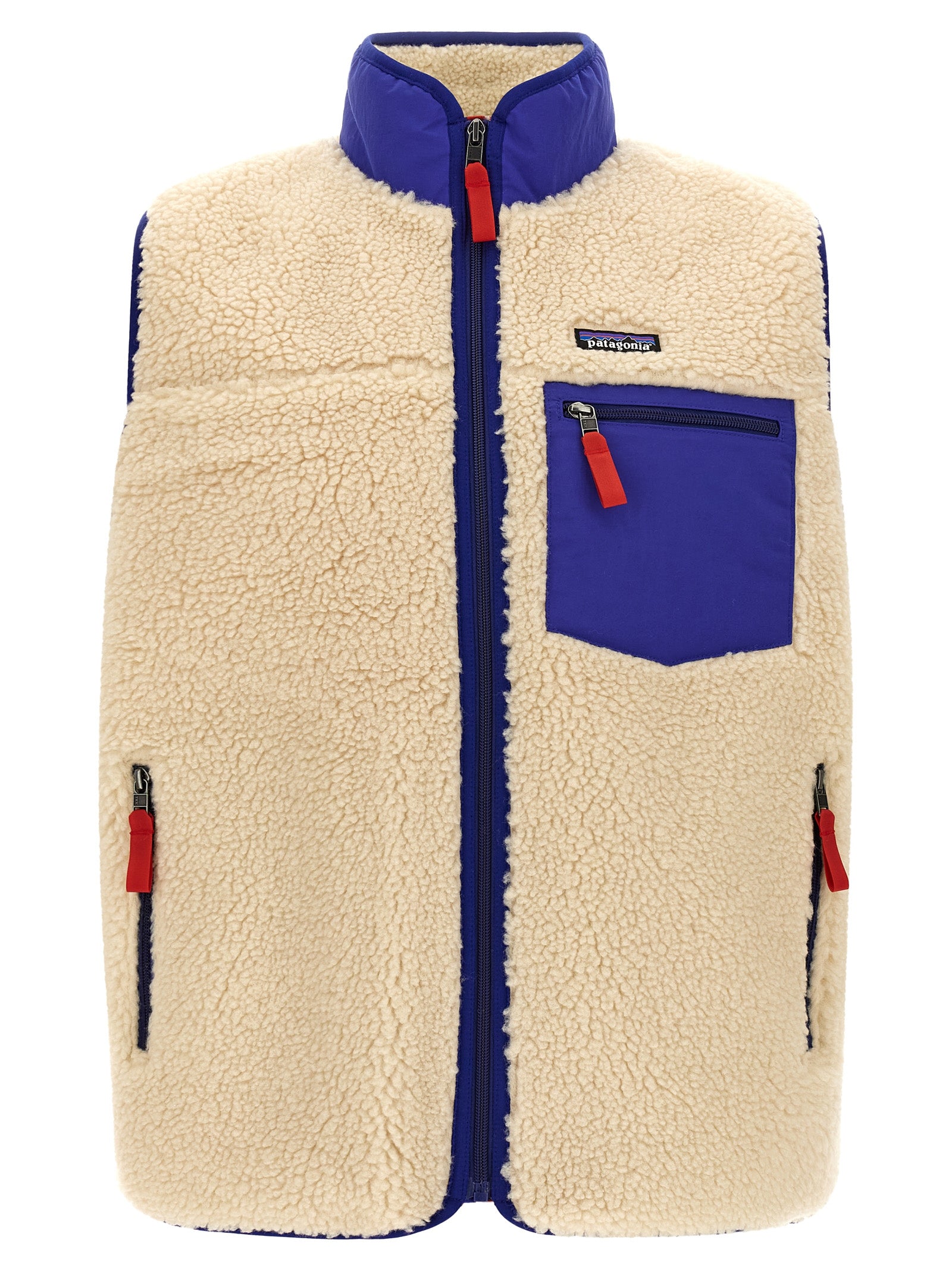 PATAGONIA Beige Polyester Ärmellose Jacke