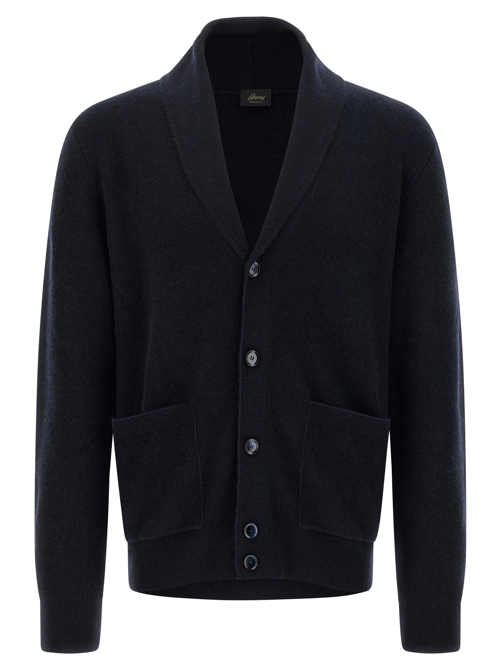 Brioni Blauer Kaschmir-Cardigan