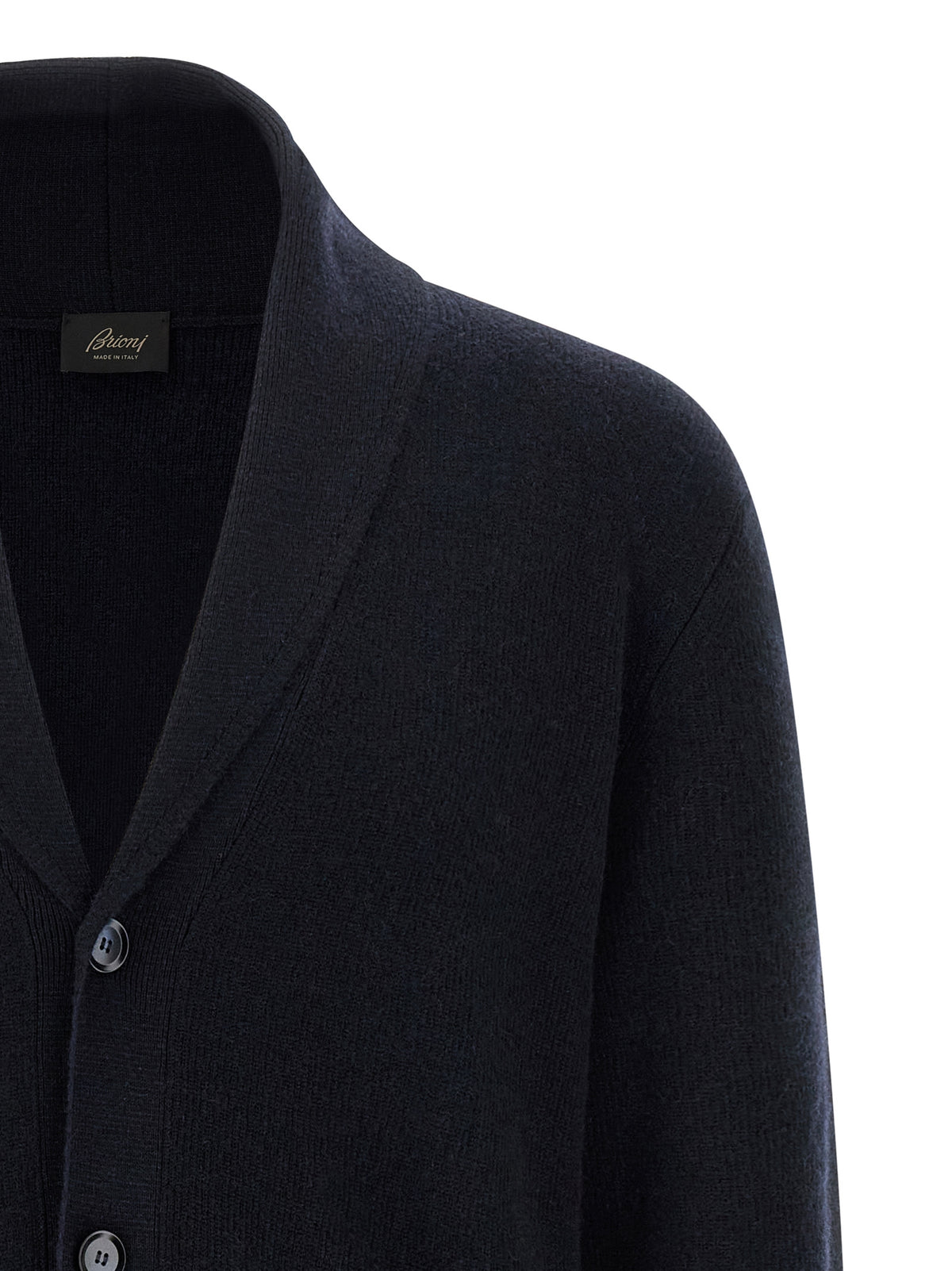 Brioni Blauer Kaschmir-Cardigan