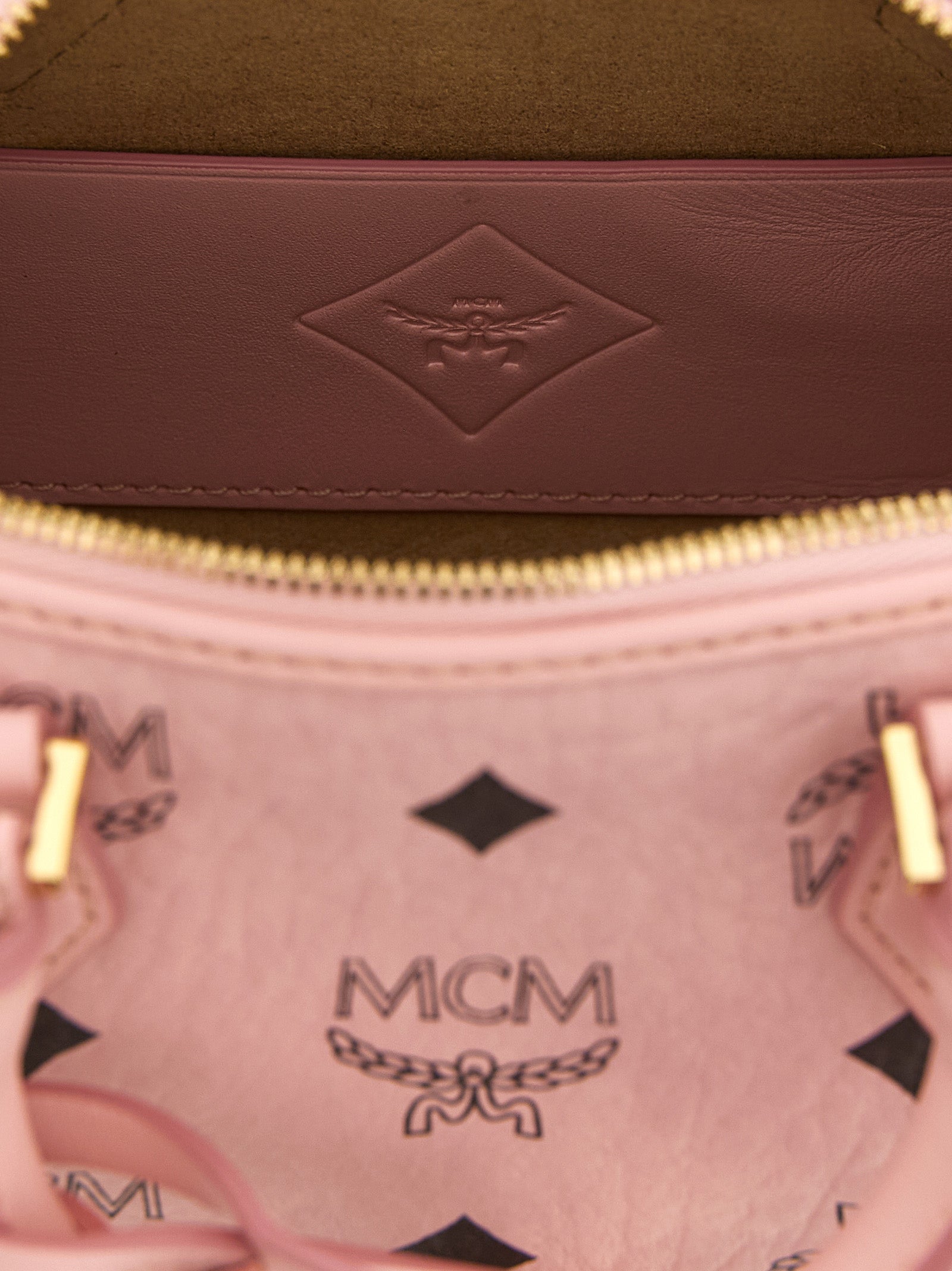 MCM Mehrfarbige Handtasche aus Polyethylen