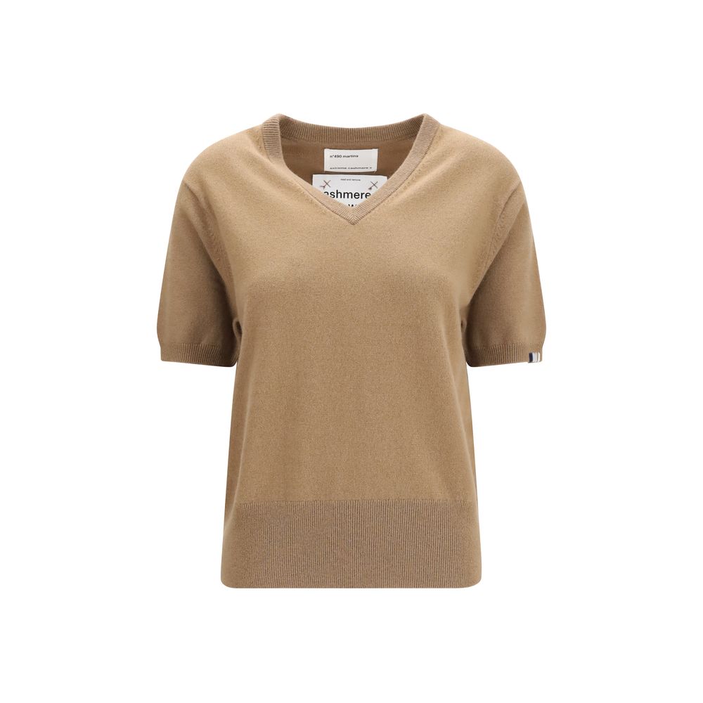 Extreme Cashmere Beiger Kaschmirpullover