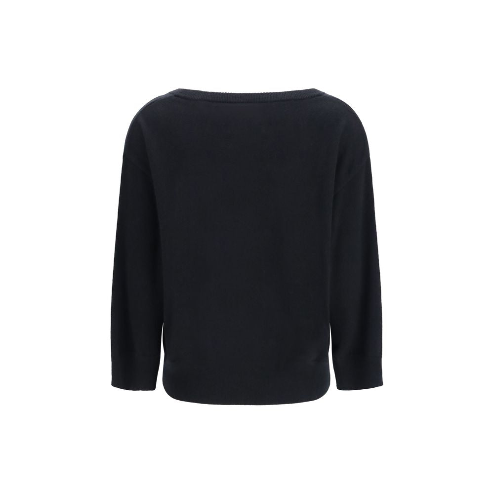 Extreme Cashmere Schwarzer Kaschmirpullover