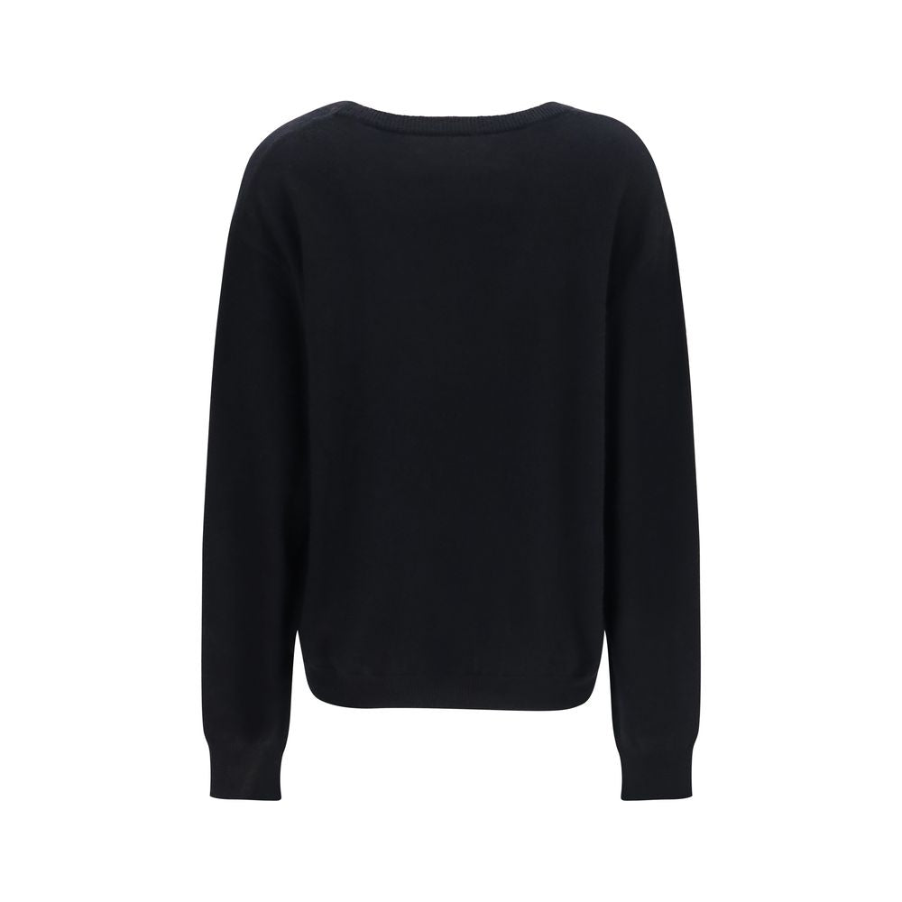 Extreme Cashmere Schwarzer Kaschmirpullover
