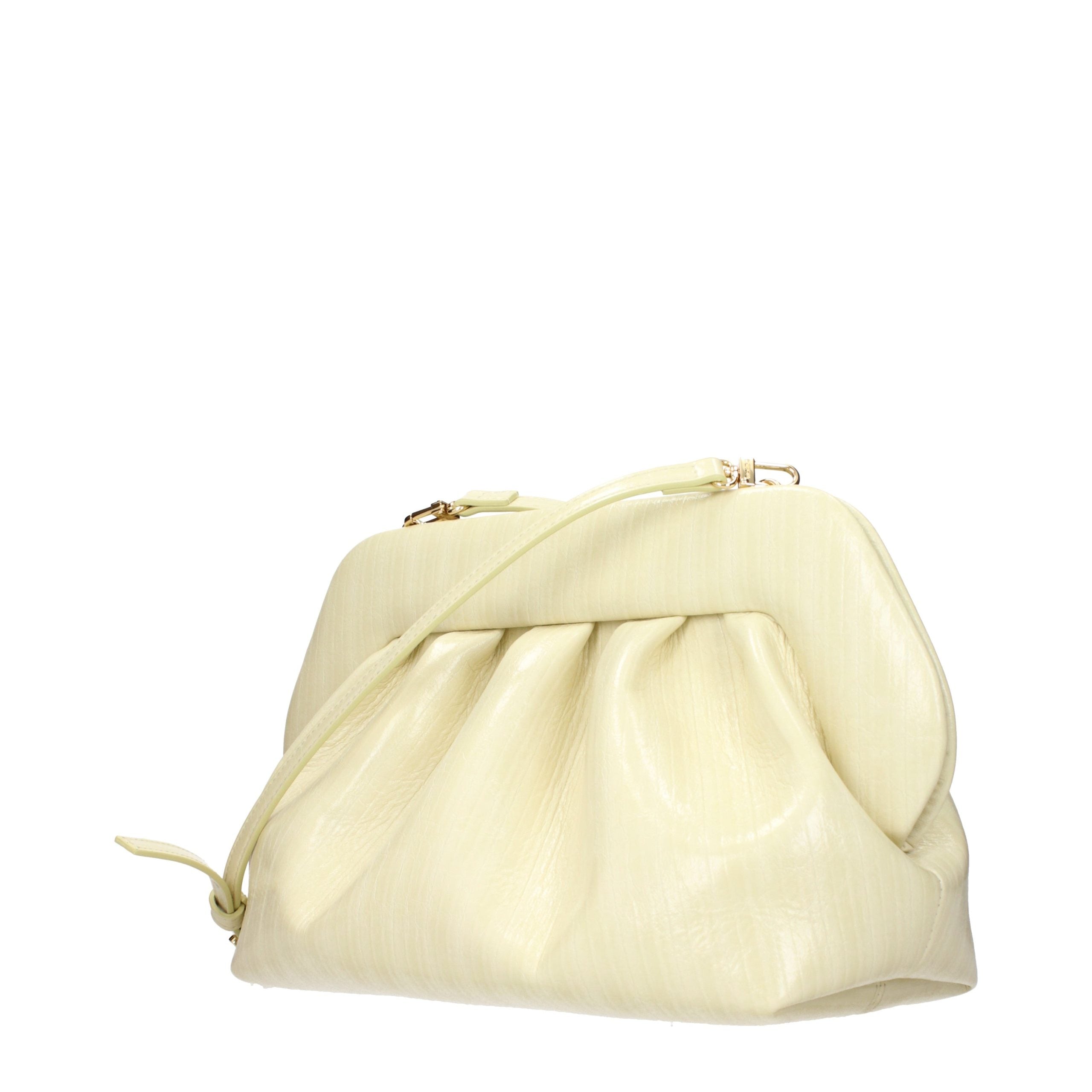 THEMOIRè Beige Leder Clutch Bag