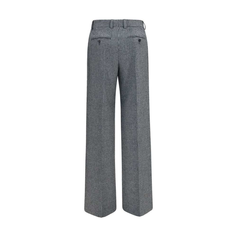Dolce & Gabbana Graue Hose aus Wolle Ovis Aries