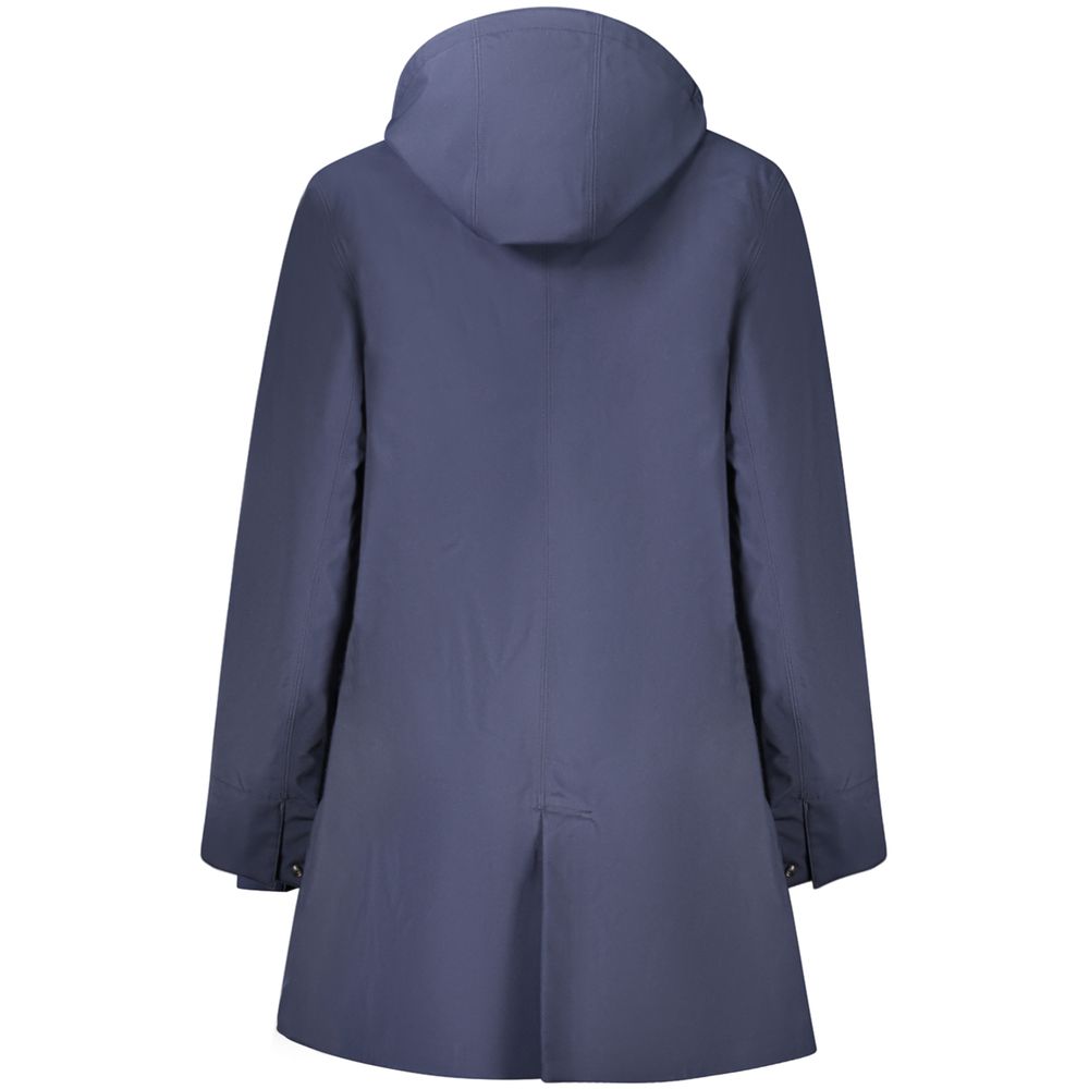 K-WAY Blaue Damenjacke aus Polyester
