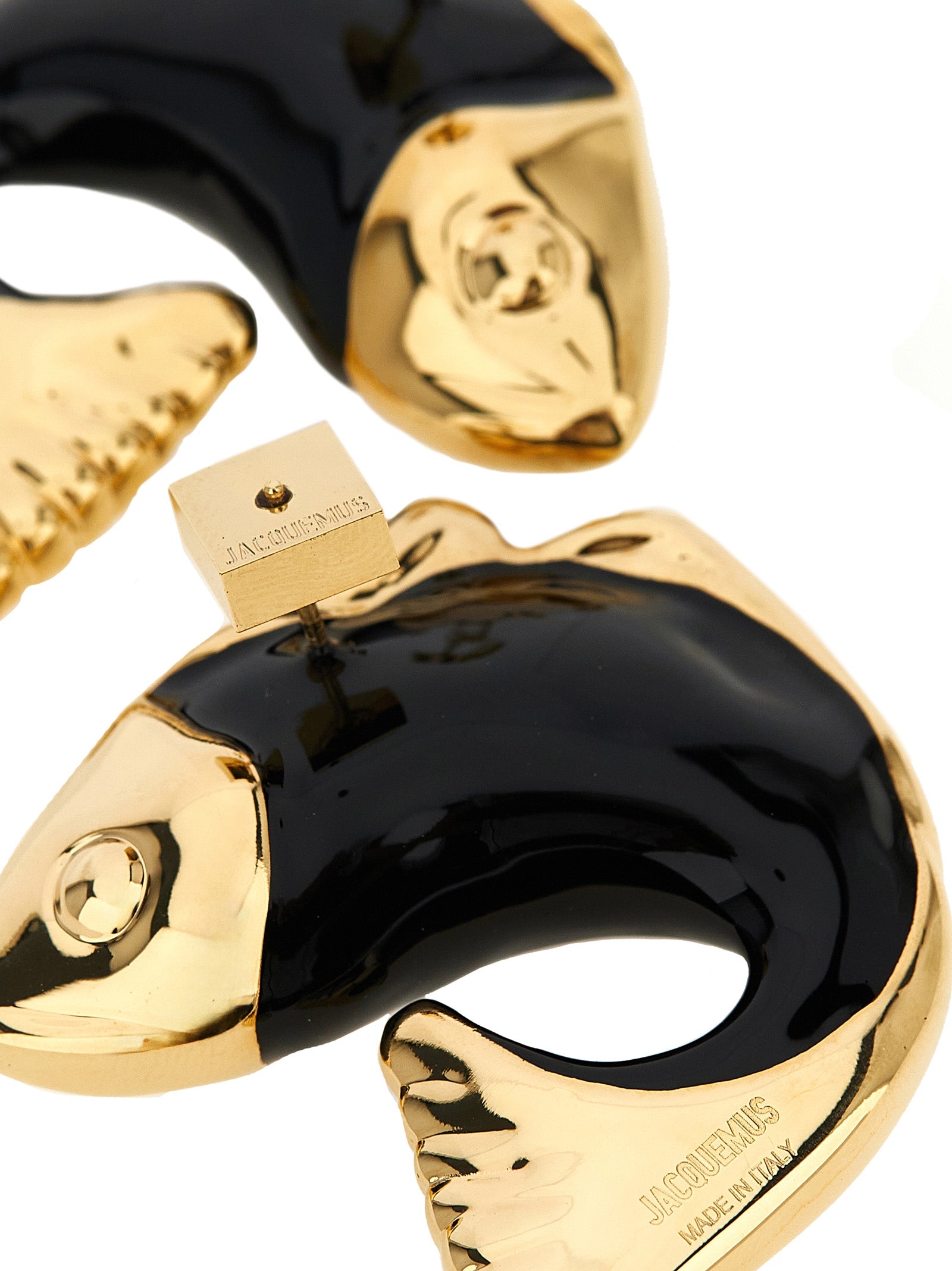 Jacquemus Ohrringe Black Copper