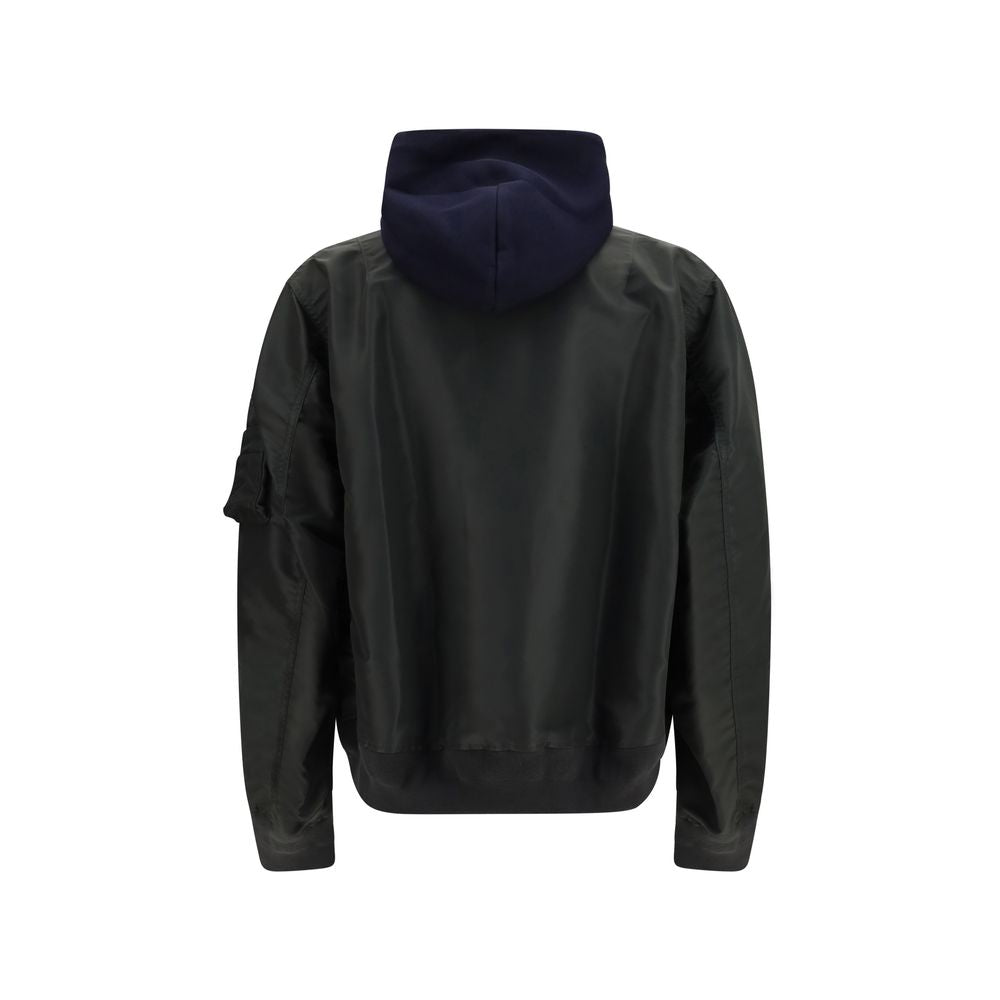Sacai Mehrfarbiger Baumwollpullover