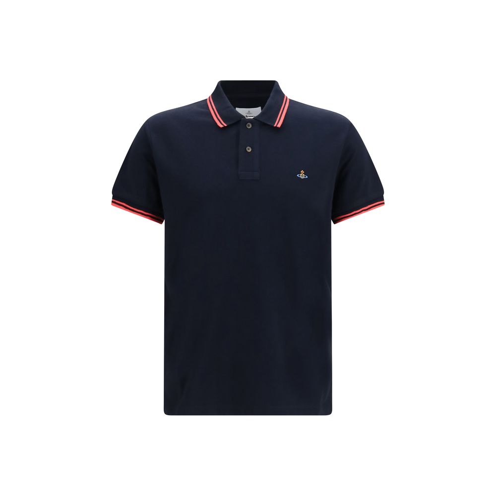 Vivienne Westwood Blaues Baumwoll-Polohemd