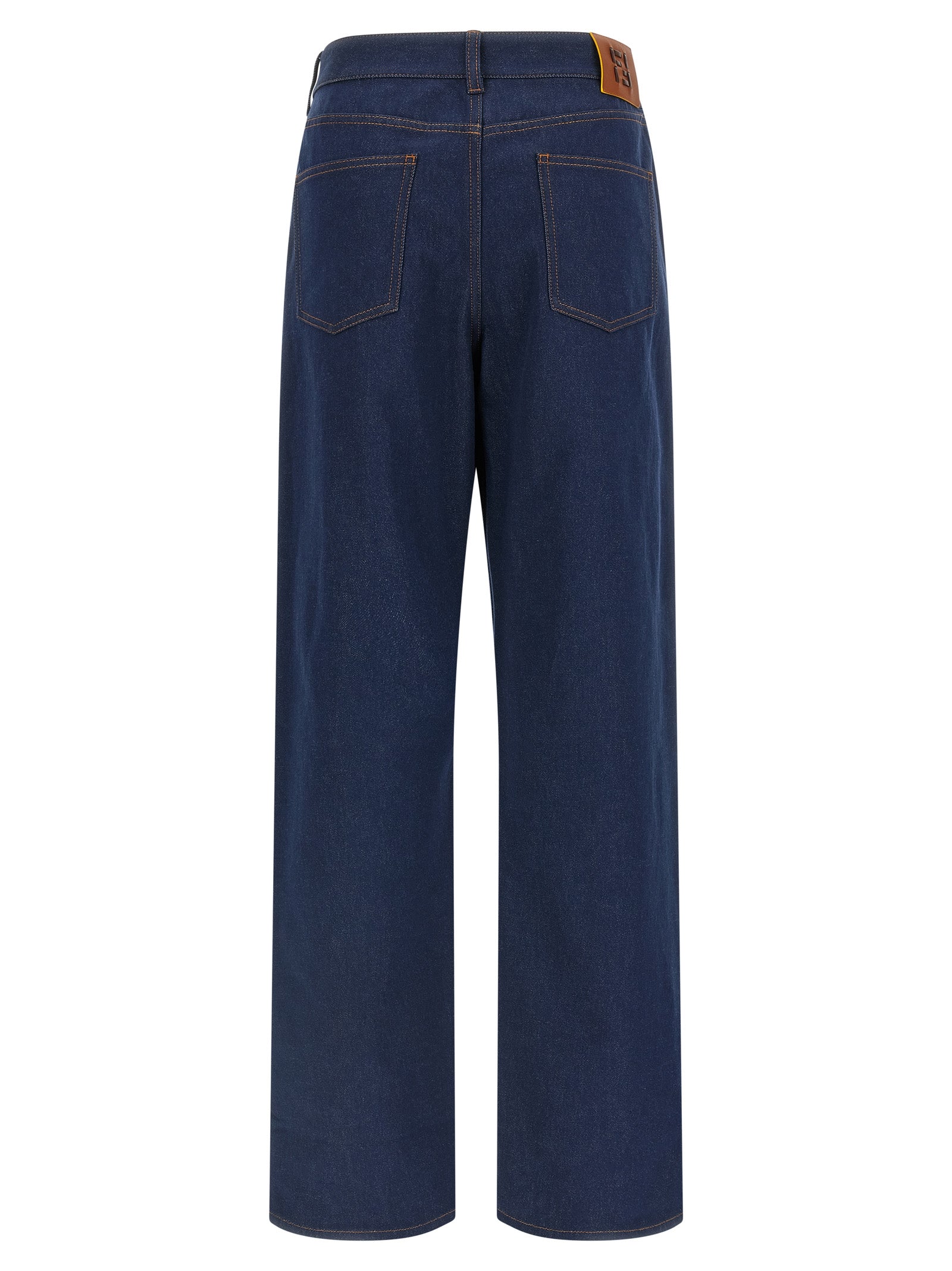 Fendi Blaue Baumwolljeans Denim