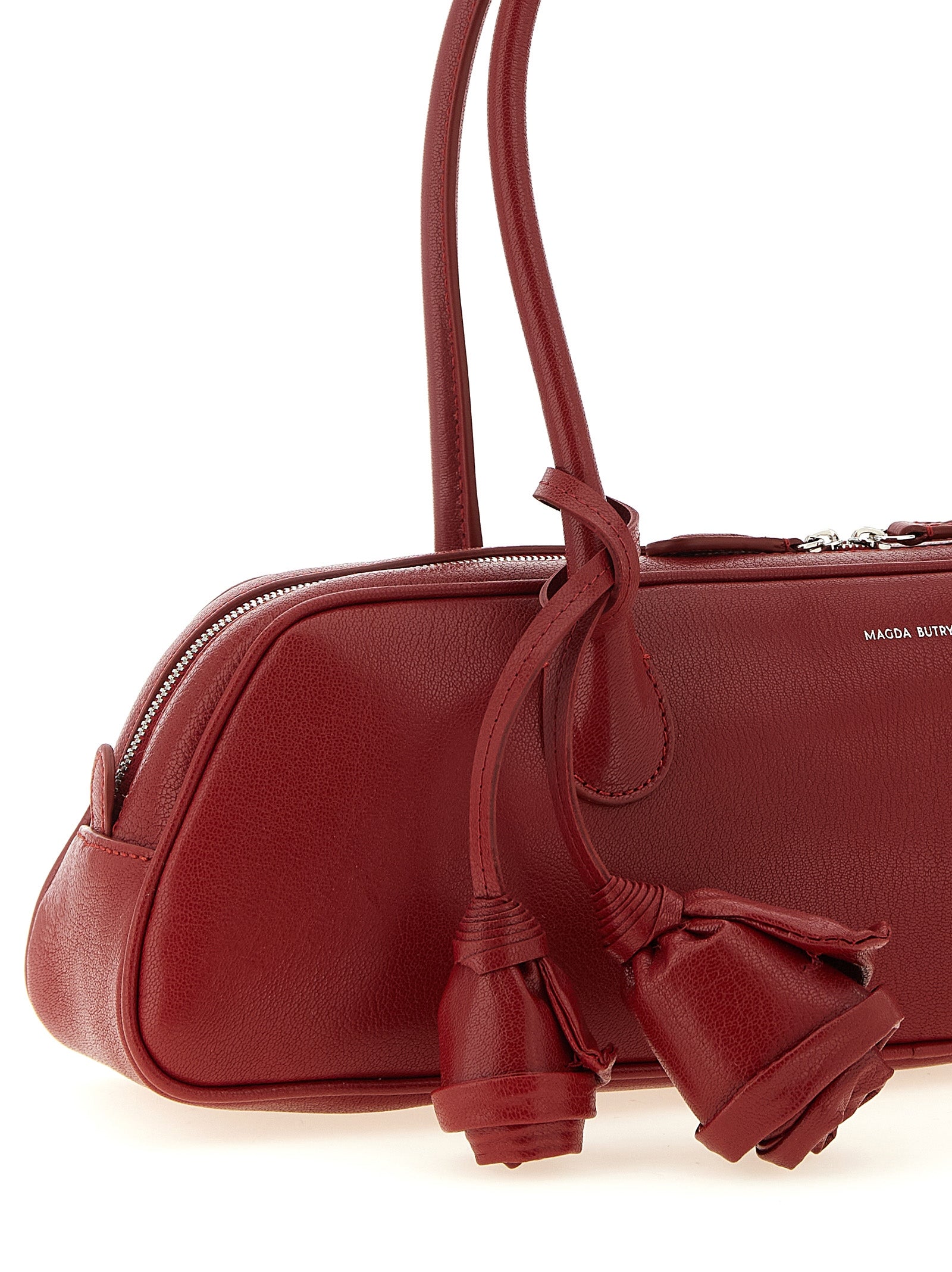 Magda Butrym Handtasche aus mehrfarbigem Kalbsleder