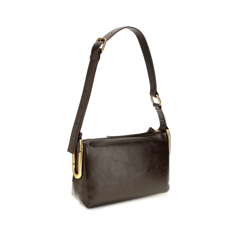 Marc Jacobs Braune Kalbsleder Bos Taurus Schultertasche