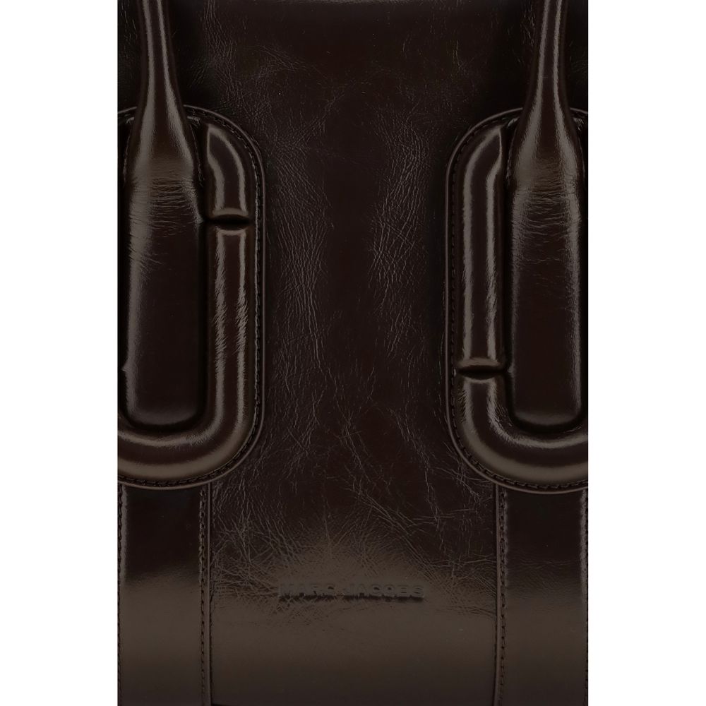 Marc Jacobs Braune Kalbsleder Bos Taurus Schultertasche