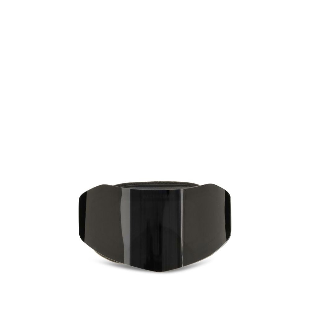 Balenciaga Schwarze Sonnenbrille aus Polyamid