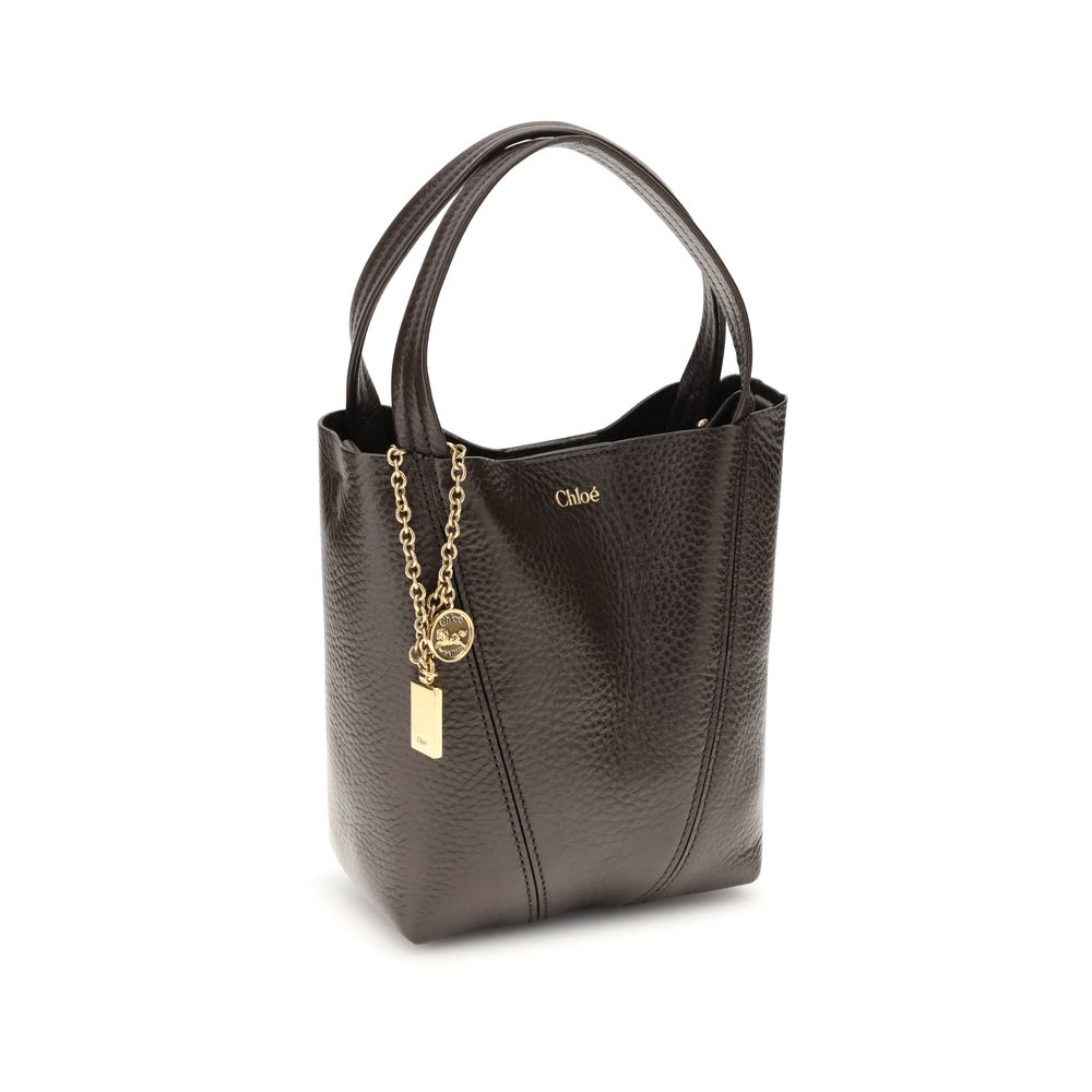 Chloé Braune Kalbsleder Bos Taurus Schultertasche