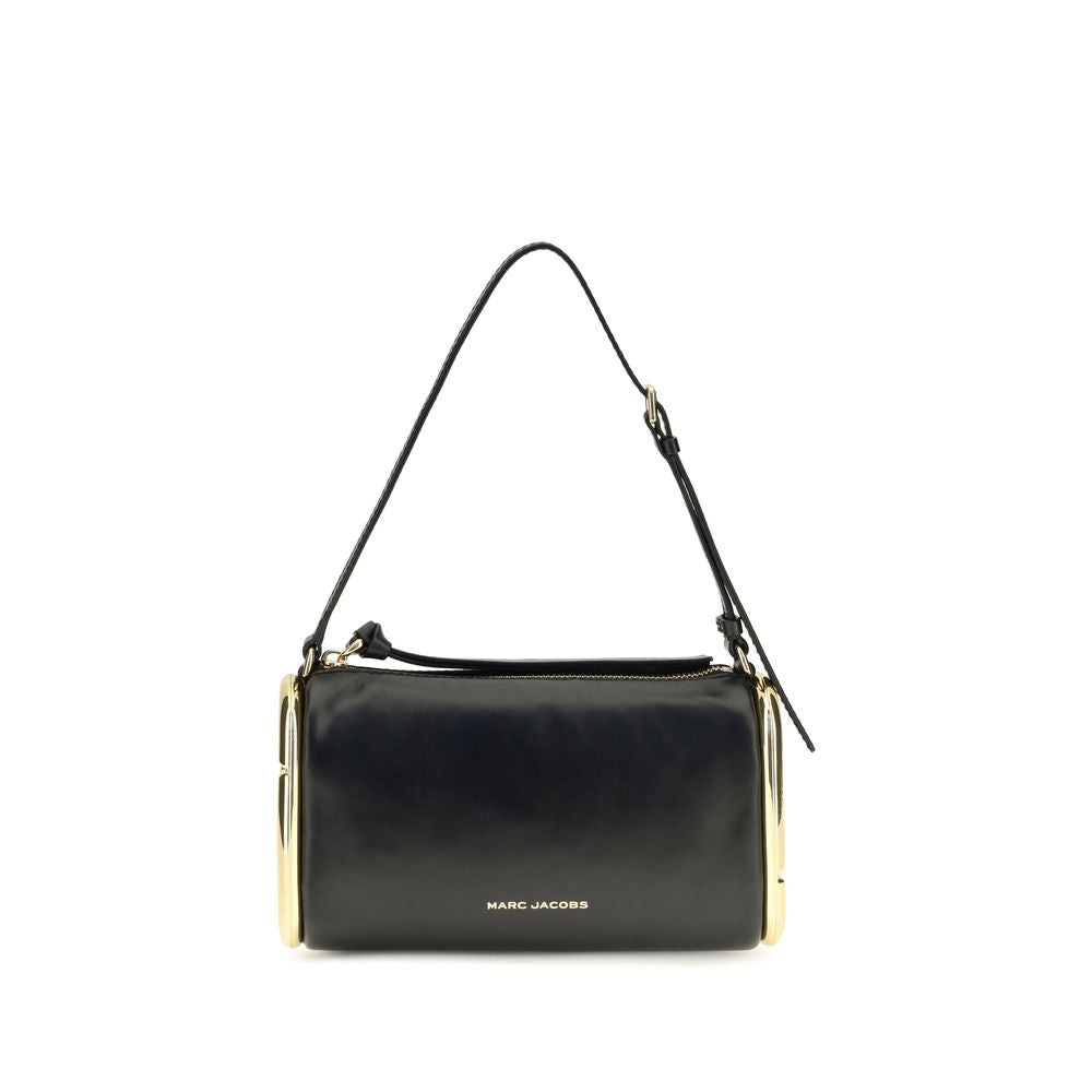 Marc Jacobs Schwarze Bos Taurus Kalbsleder Schultertasche